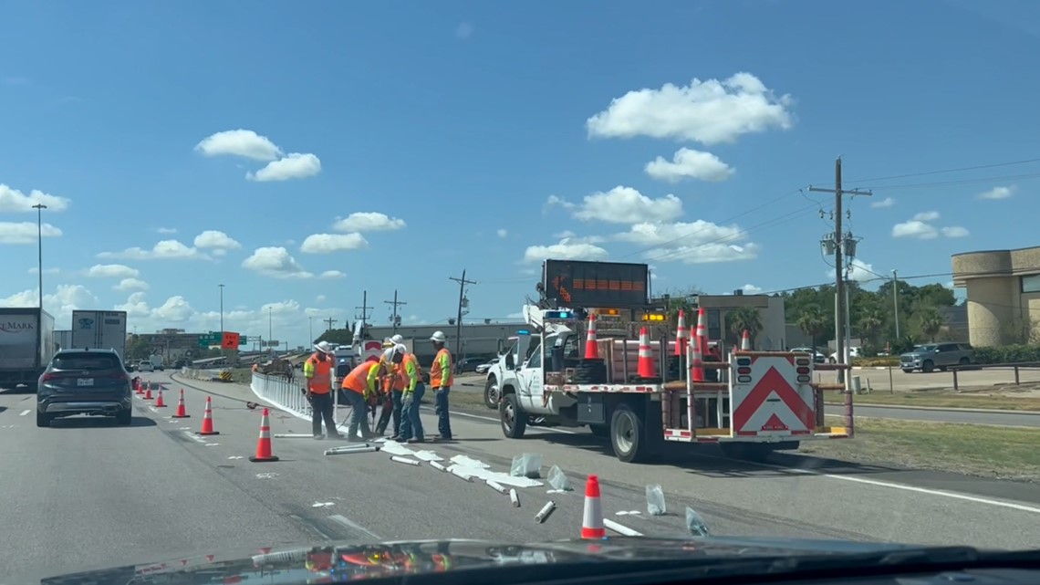 TxDOT improves construction markings on Interstate 10 | 12newsnow.com