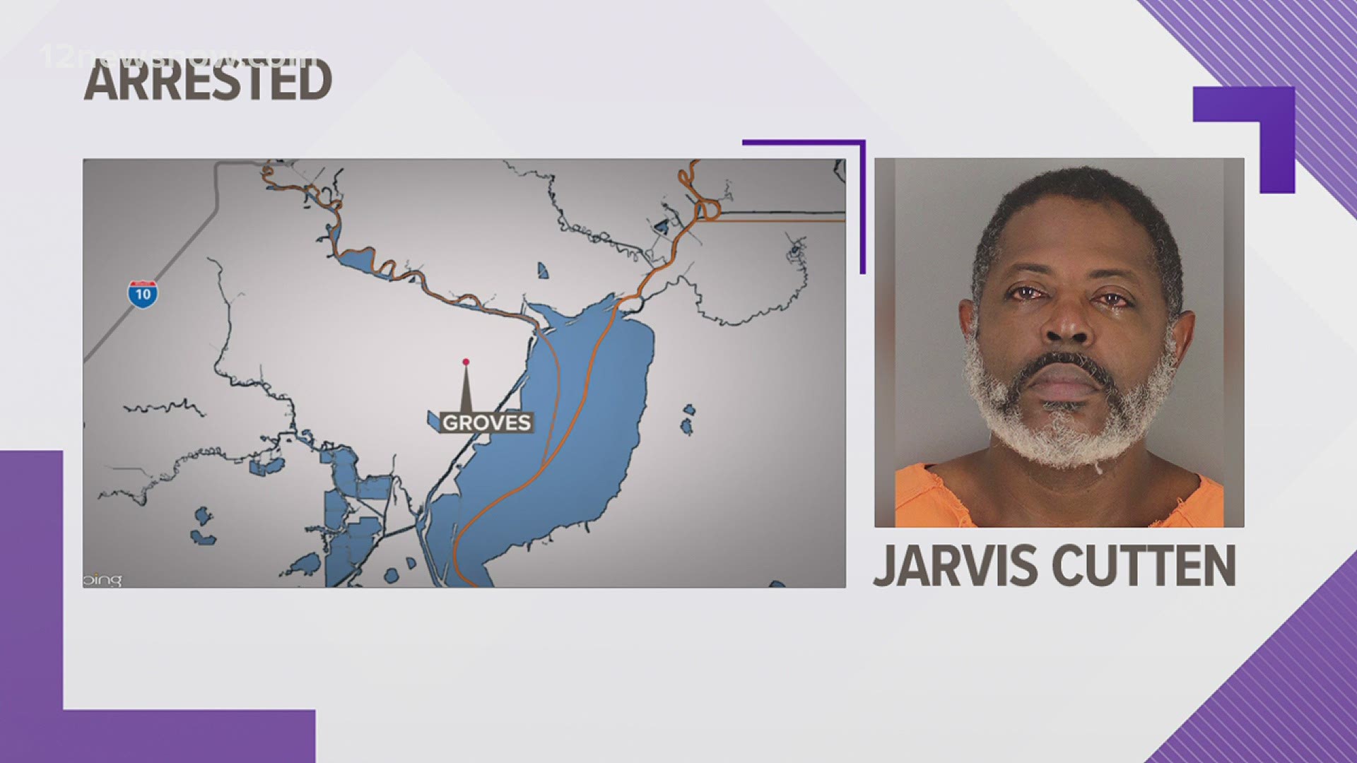 Jarvis Cutten was arrested and booked into jail early Monday, October 26