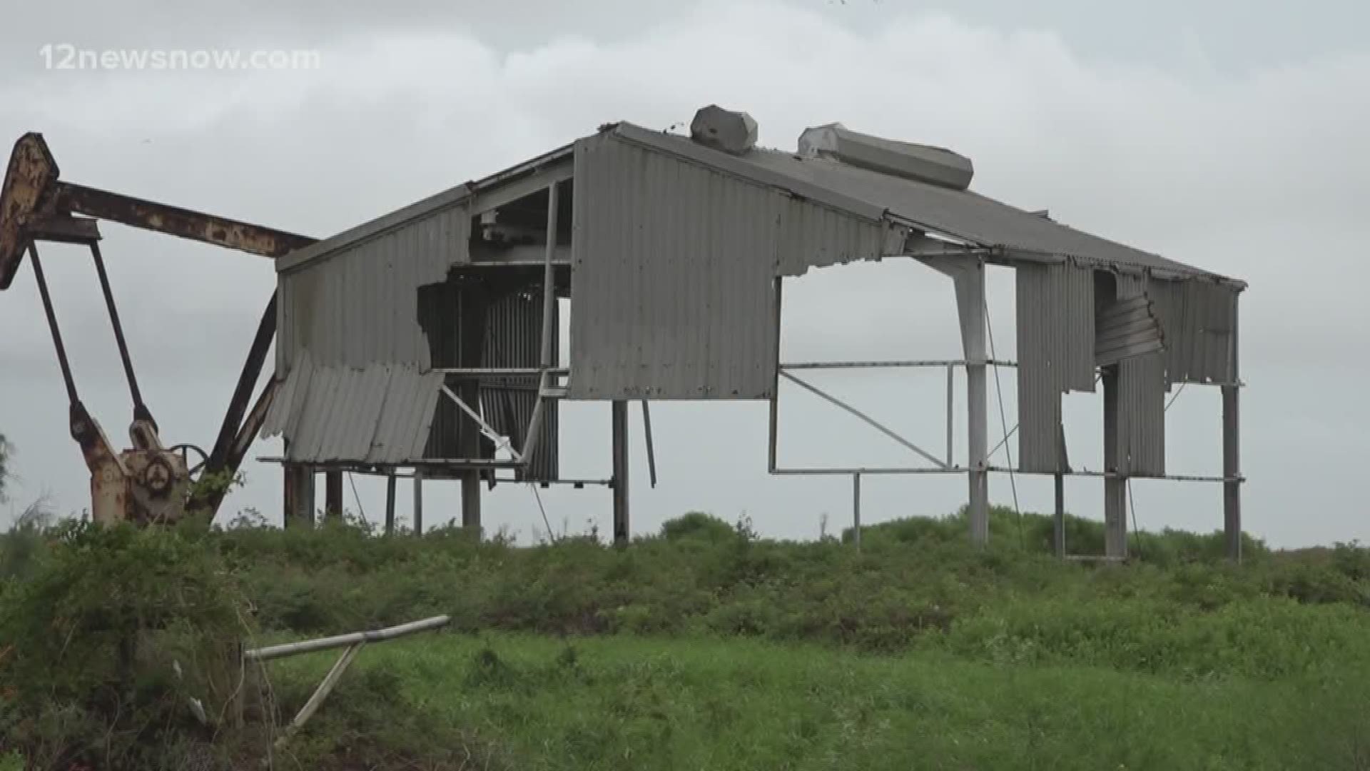 Only about 900 of the roughly 6,000 homes and businesses still stood following the storm.