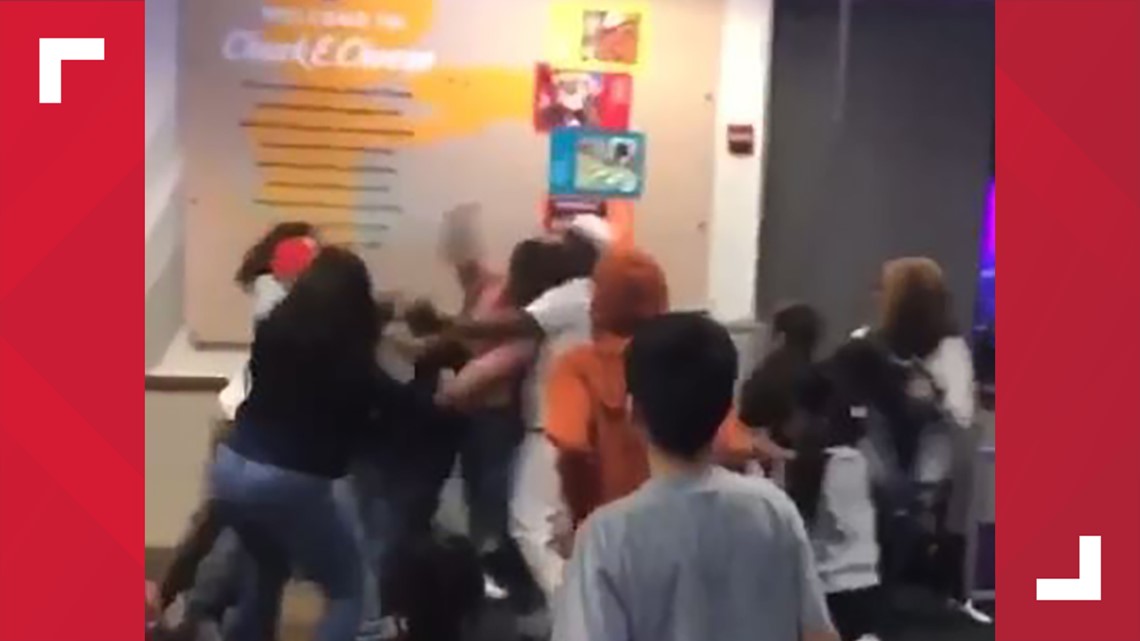 Video of Sunday brawl at Beaumont Chuck E. Cheese shared on social