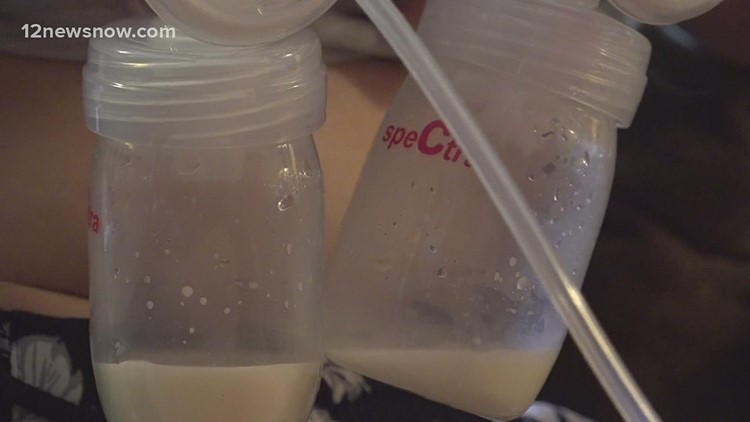 'I’ve supplied four mothers' | Silsbee mom donating her breast milk amid baby formula shortage