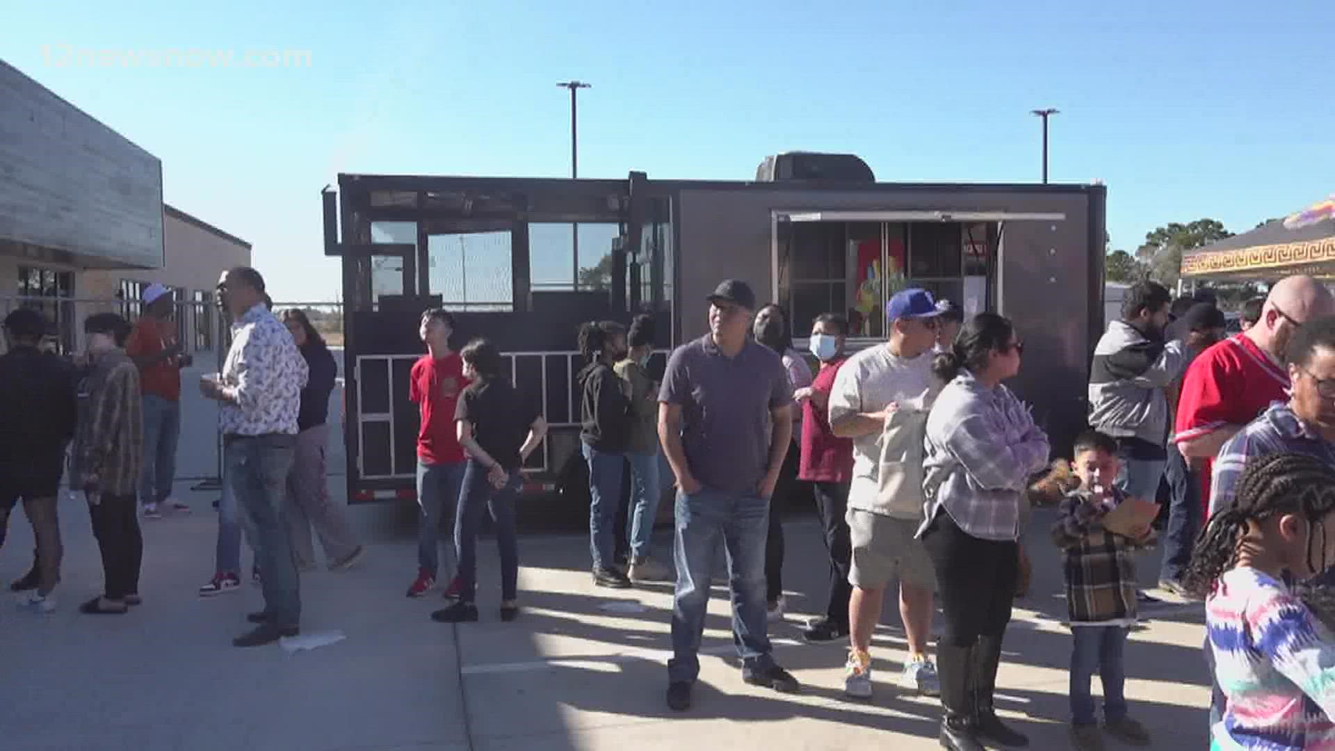 More than 11 Beaumont area food trucks attended Pour09 s Food Truck War