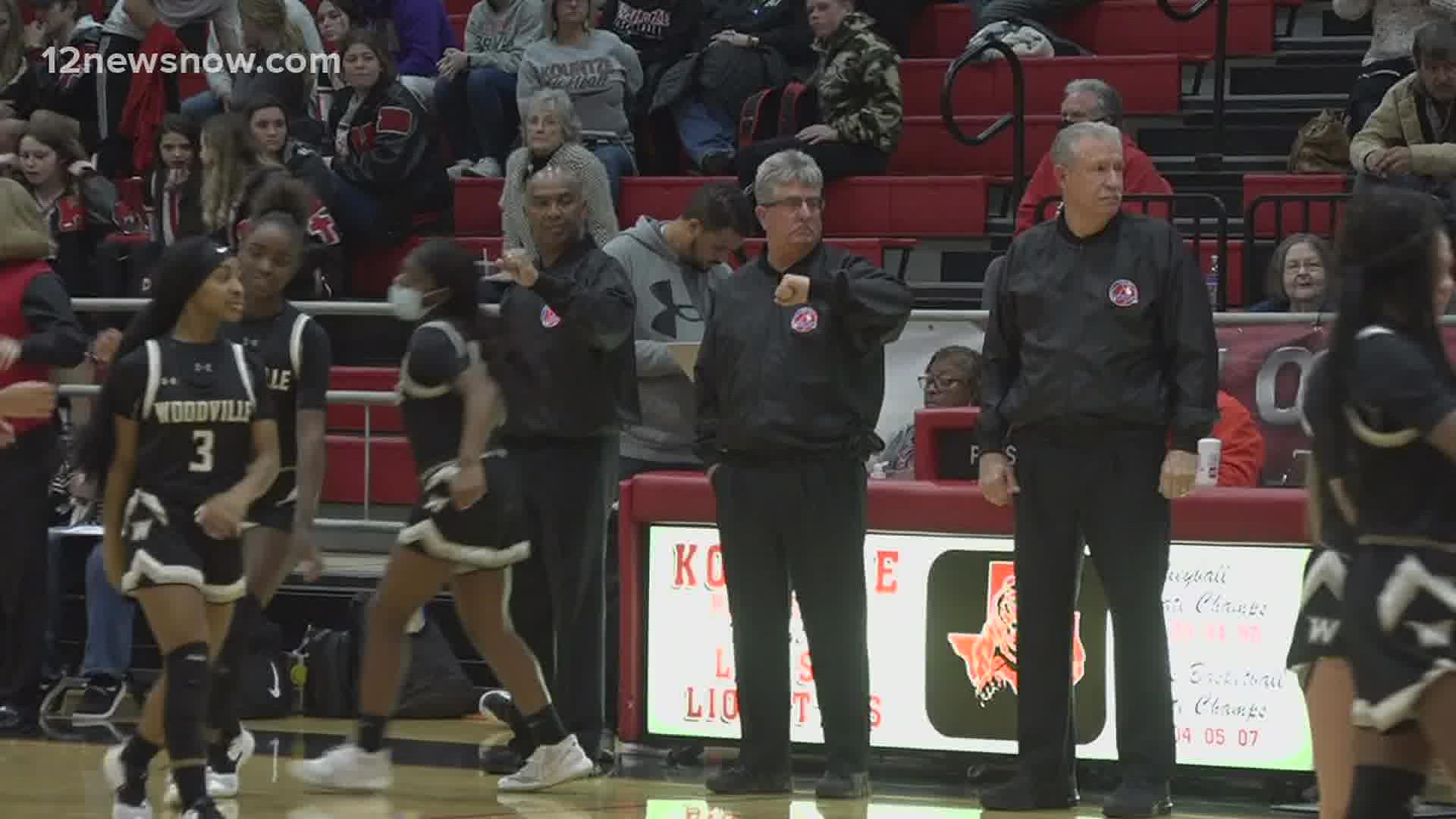 Woodville gets on track in the second half to beat Kountze