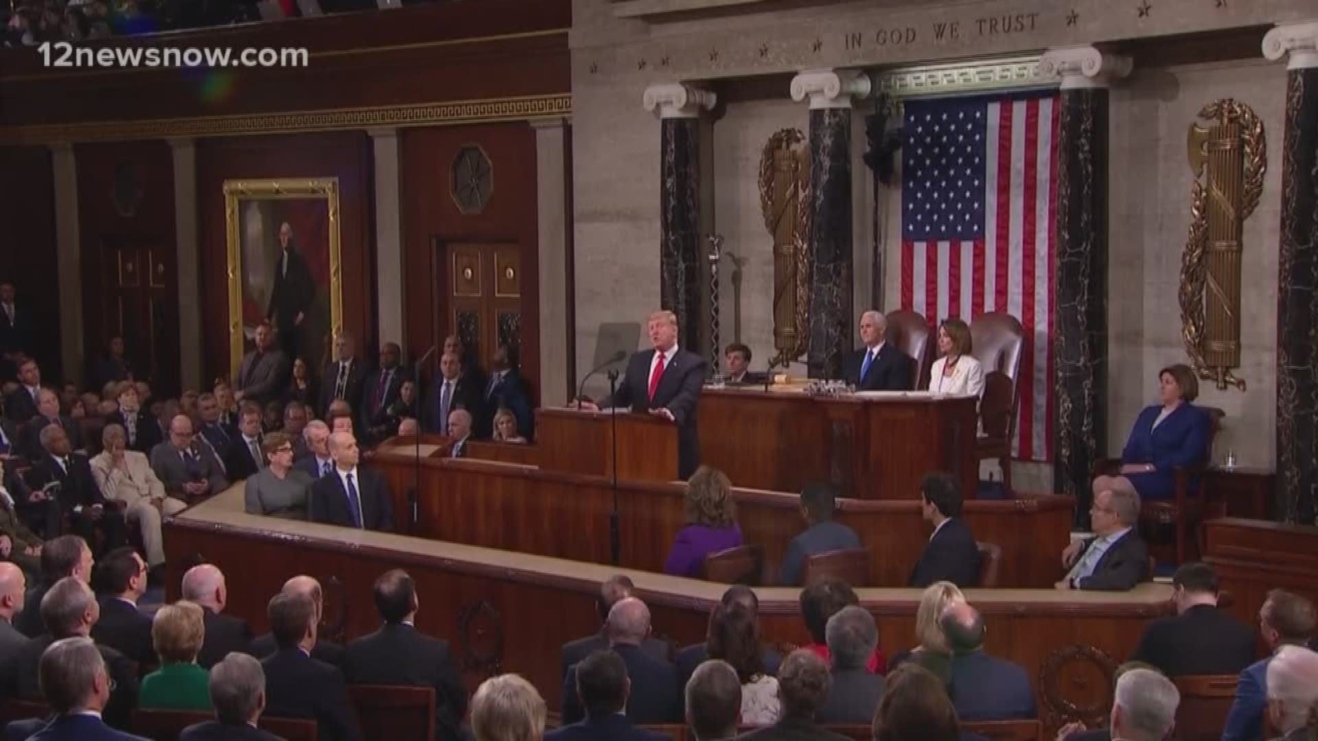 President Trump delivers the third longest State of the Union Address in history, where he calls for unity between parties, the summit with North Korea, and the need for the border wall.
