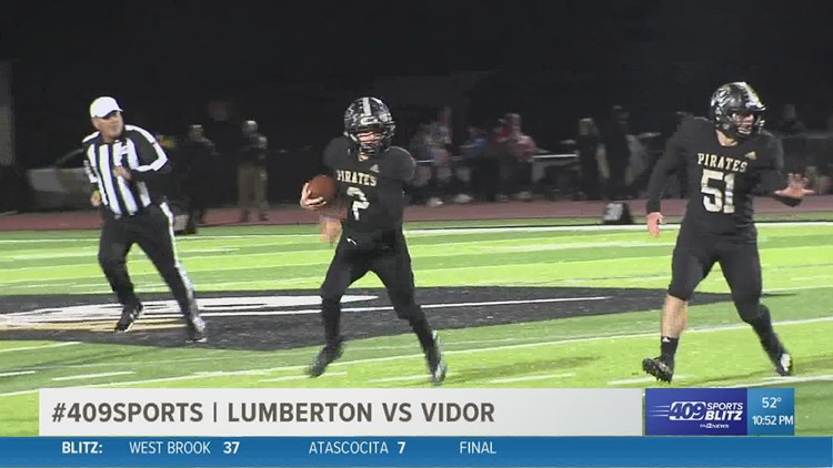 Vidor clinches top spot in playoffs with win over Lumberton in the Game of the Week