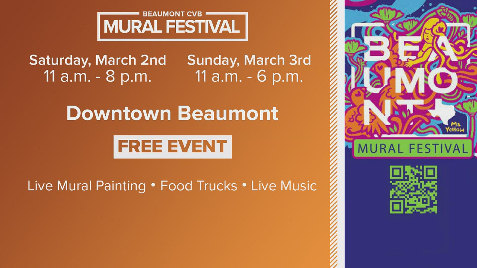 Beaumont Mural Festival is what s happening this weekend in Southeast Texas