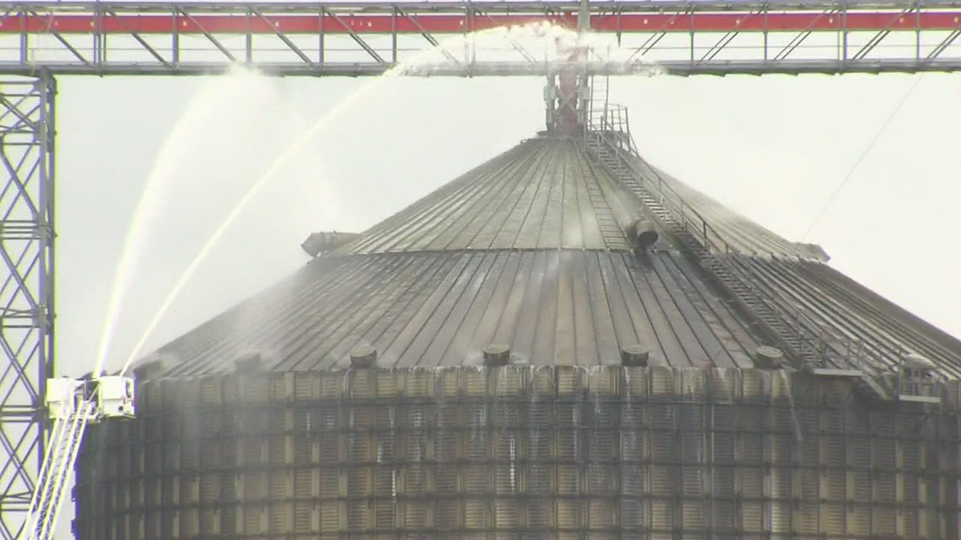 The company responsible for a burning silo did not show up to a Port Arthur council meeting as requested.