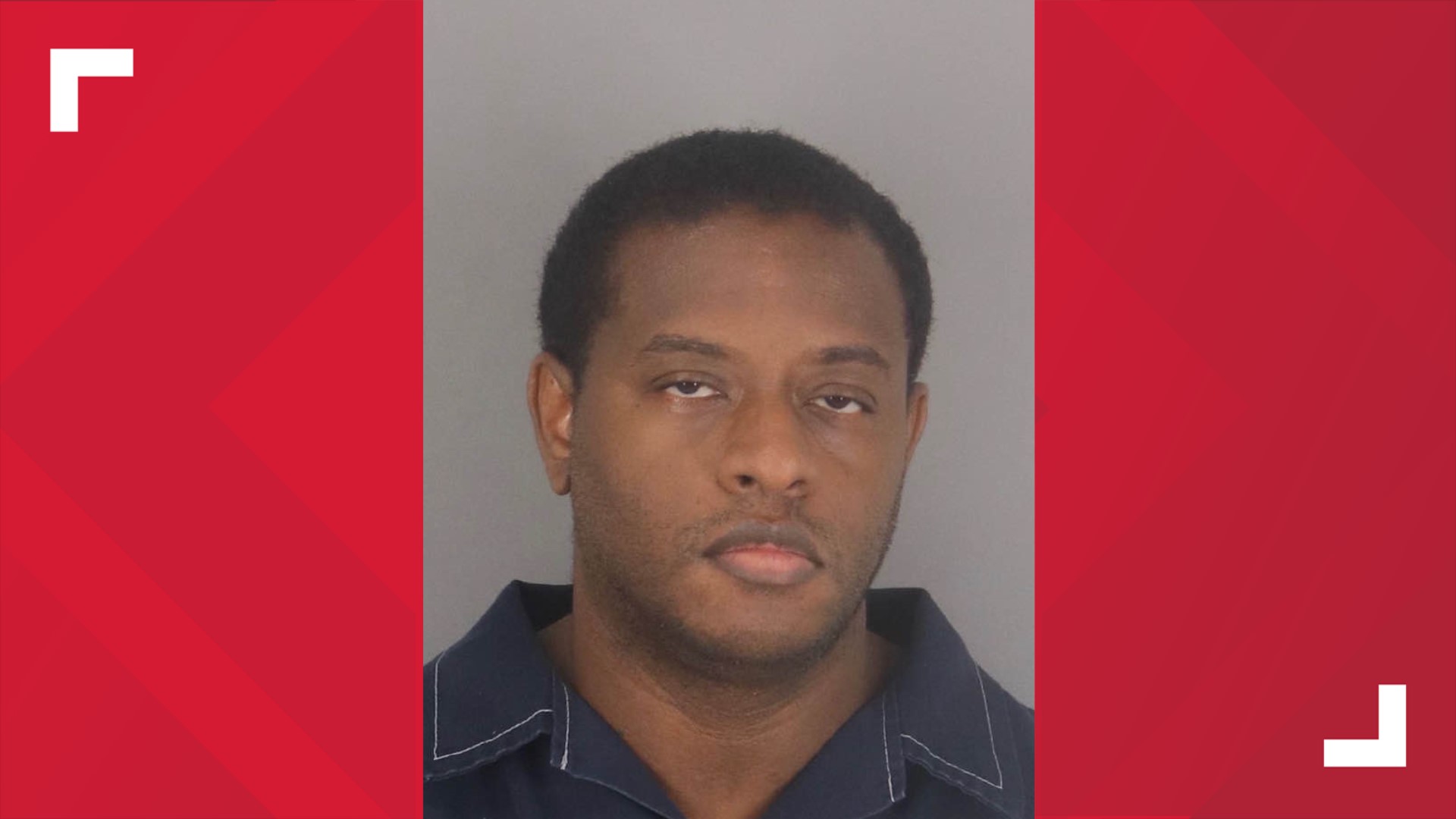 Larry Mayfield Jr., 37, was already on probation for taking photos under a woman's skirt at a store in 2020 when he was arrested last week for the same crime.