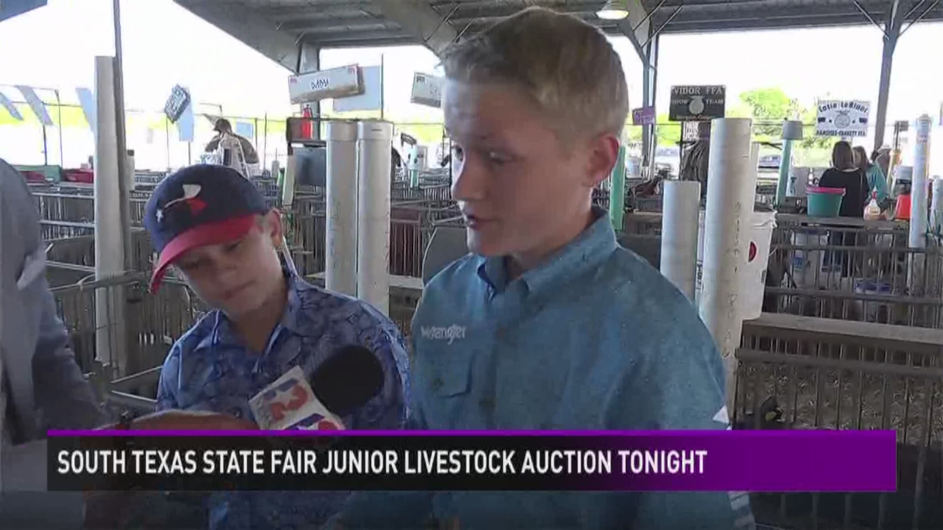 Kountze brothers raise livestock for auction