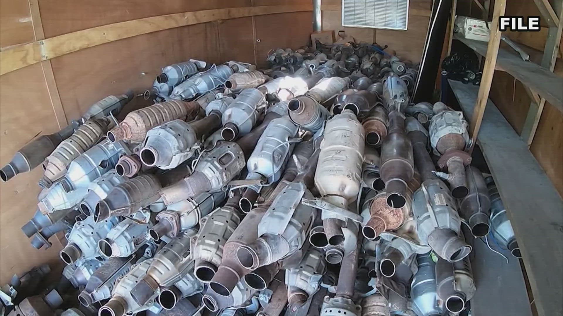 The bill creates new criminal penalties for catalytic converter thefts and gives prosecutors the flexibility to treat the thefts as organized crime.
