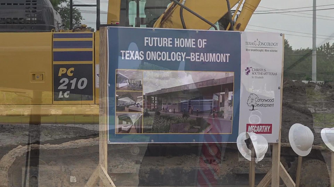 New Beaumont cancer center breaks ground officials hoping to open in 2023