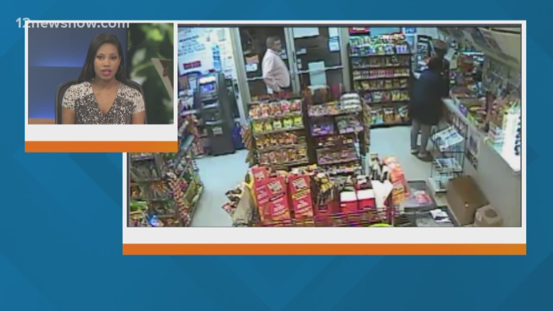 Port Arthur Police Department is searching for a man who swapped lottery tickets at a convenient store. If you have any information, Call 833-TIPS (8477).