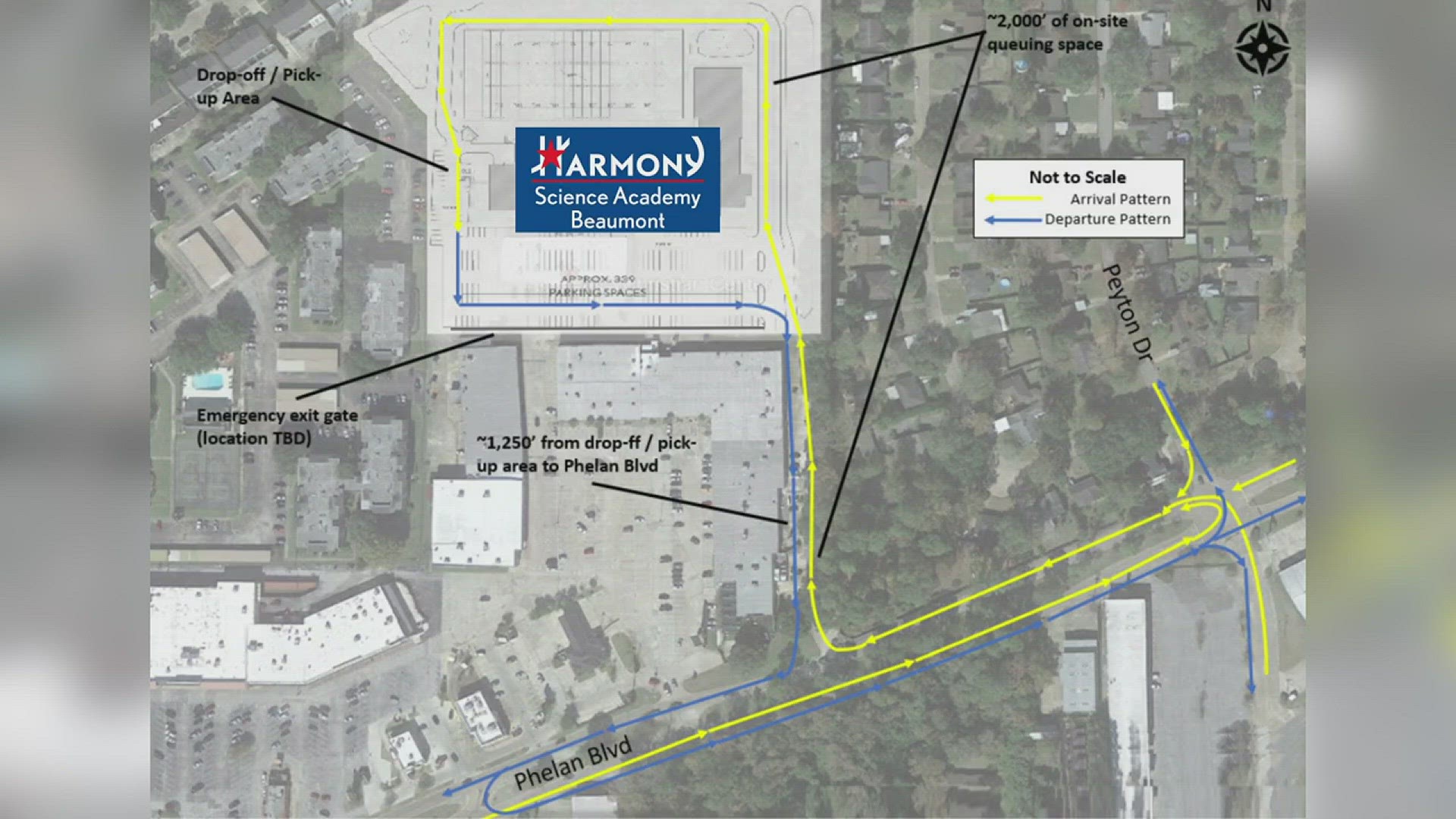 Location of new Harmony Science Academy causing traffic concerns for Beaumont business owners