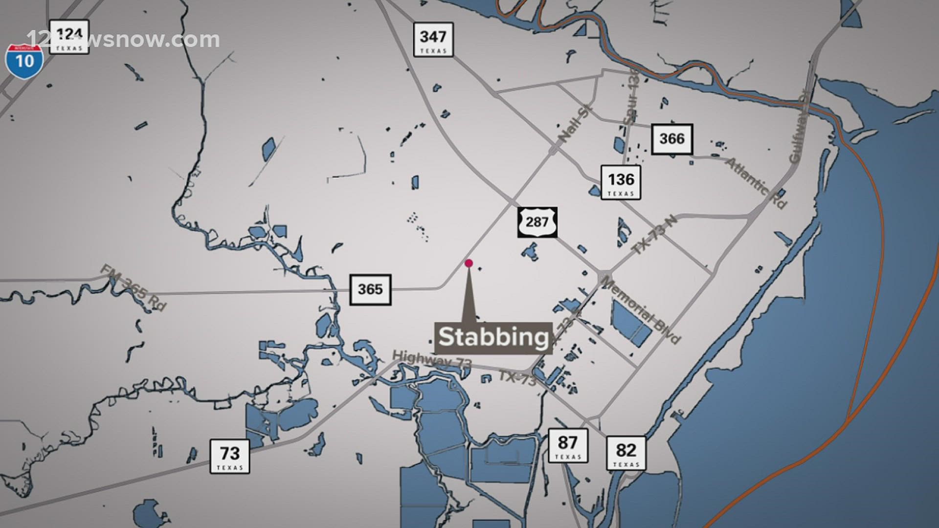 Officers learned the stabbing originated from an altercation that had taken place between the victim and her boyfriend.