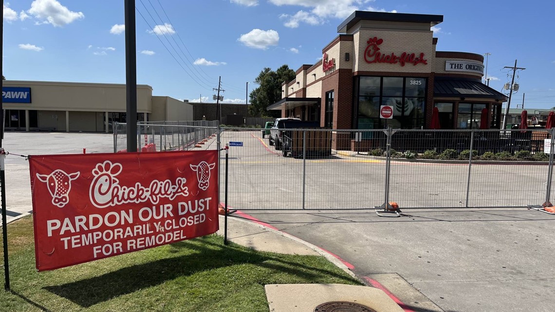 Beaumont Chick fil A on College St closed temporarily 12newsnow