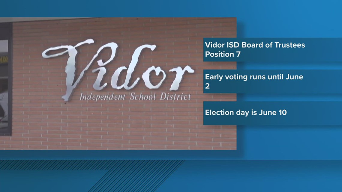Runoff elections coming up for Vidor ISD, Port Arthur in June