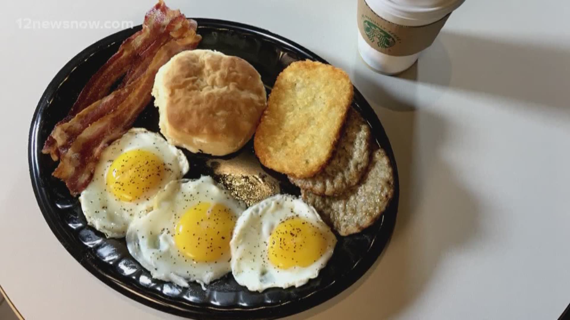 Fill up with a hearty breakfast to get you through the day from the Gator Grill!
