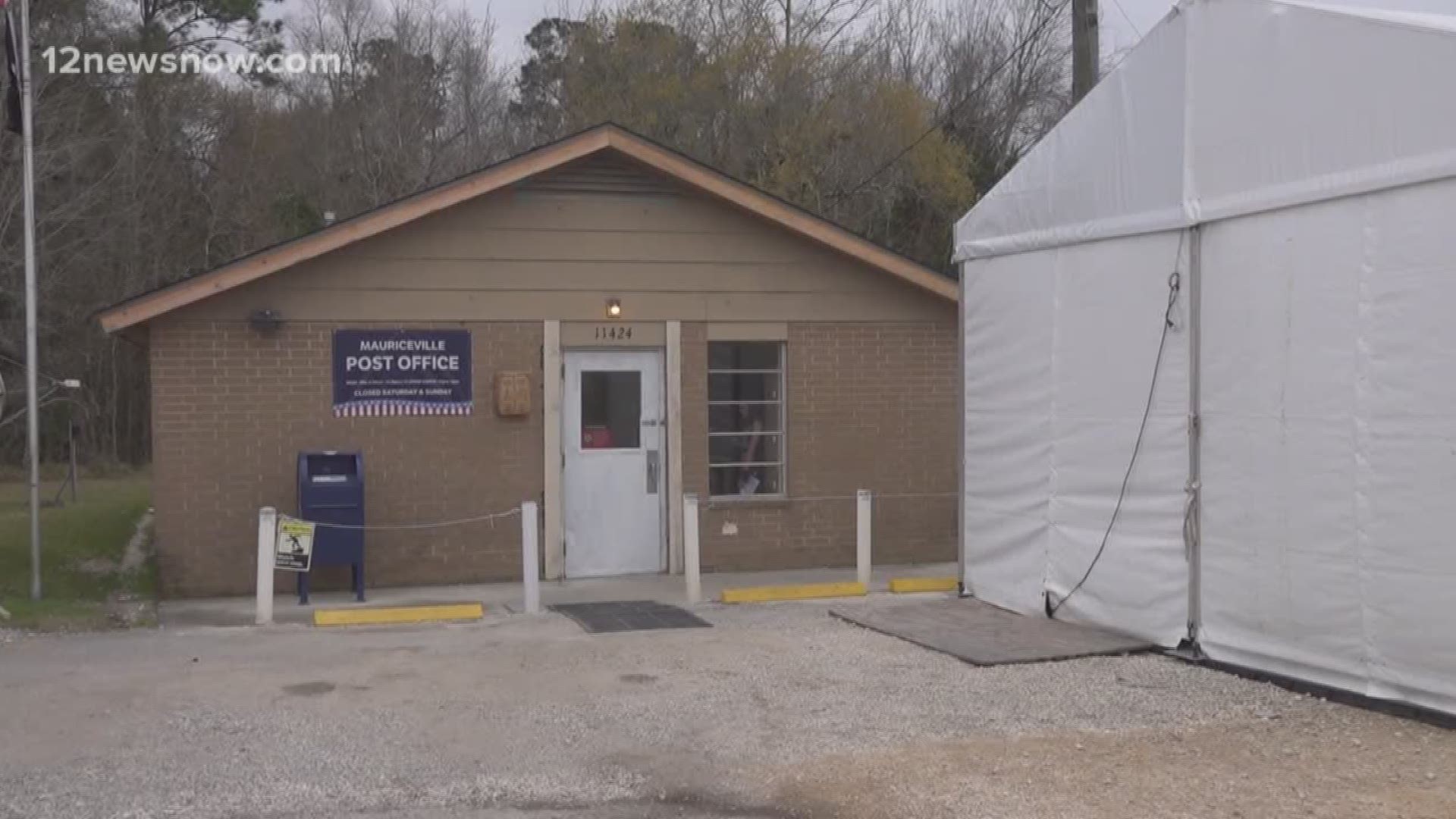 Those in Mauriceville are excited to have the post office back open after staff spent months operating out of a tent