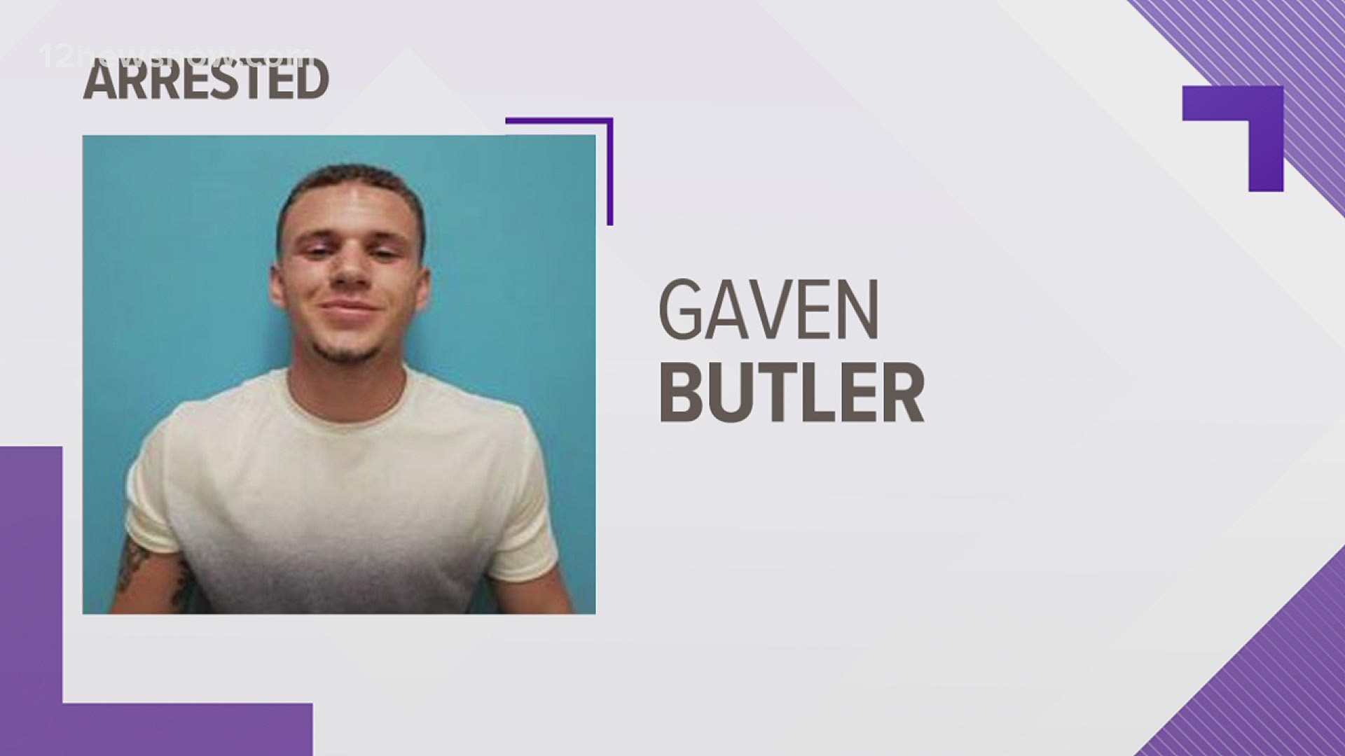 Gaven Butler was arrested by Vidor Police