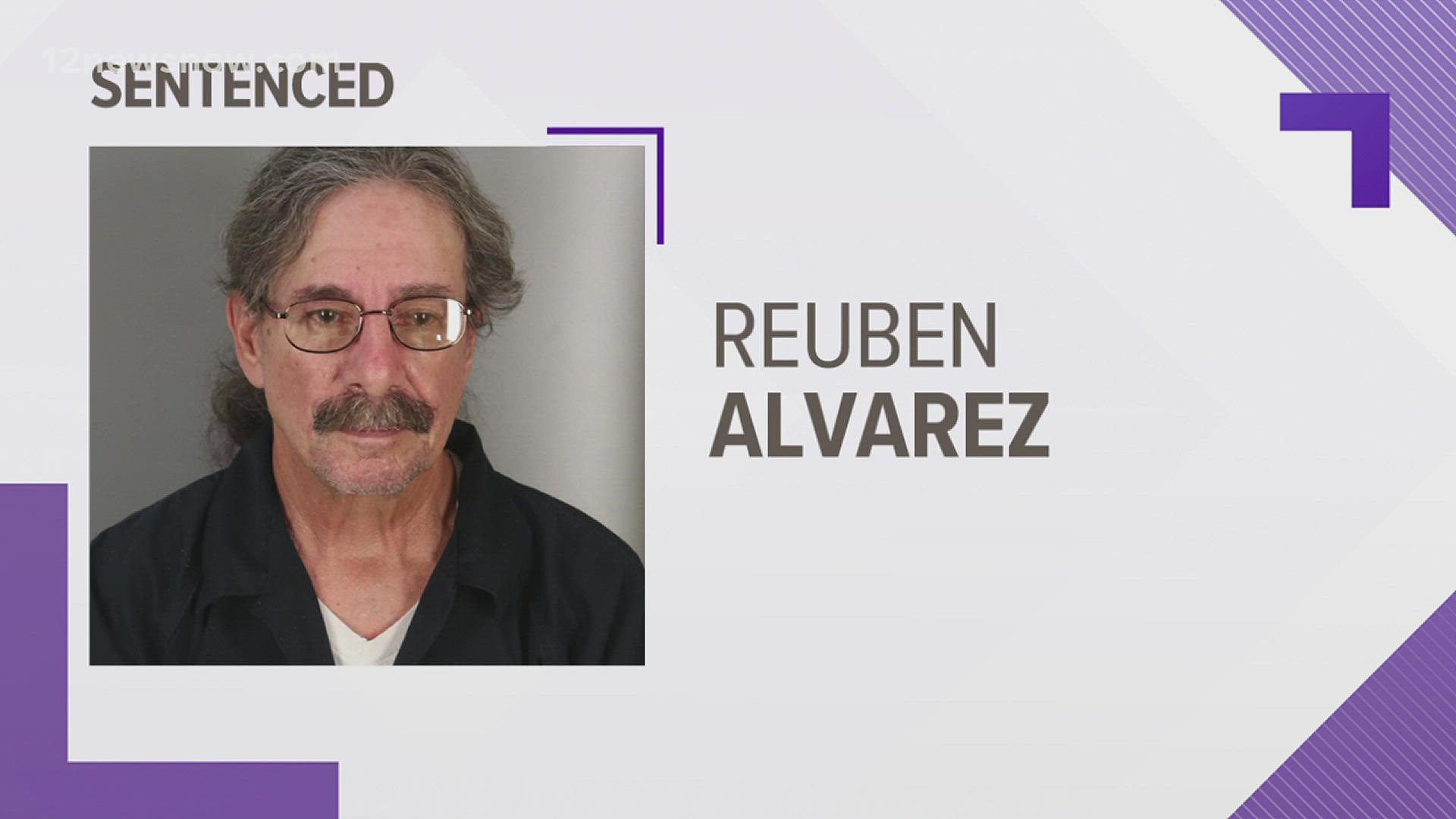 Investigators say Reuben Alvarez Sr. was involved in a "business email compromise scam" in 2018 and 2019.