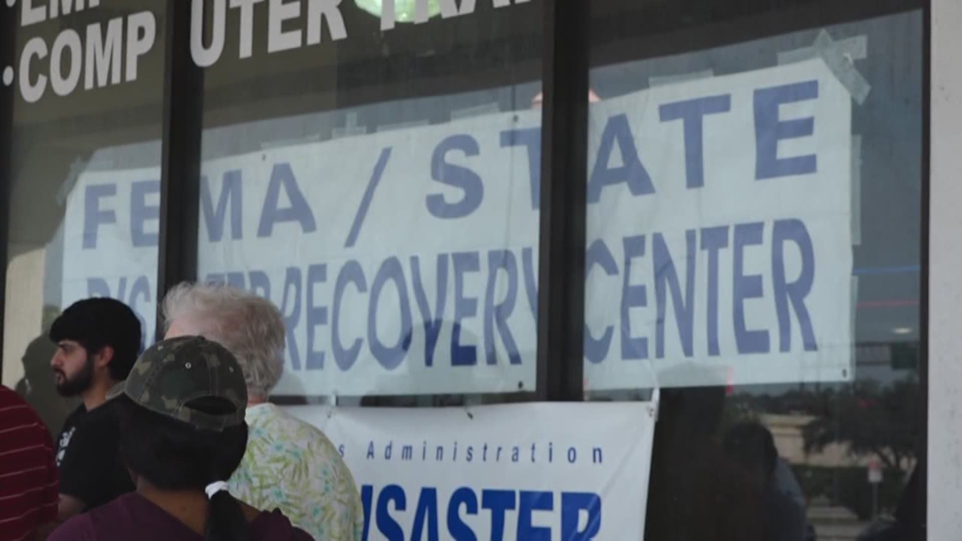 Hundreds showed up on Wednesday to the speak to FEMA representatives face to face at Disaster Recovery Center