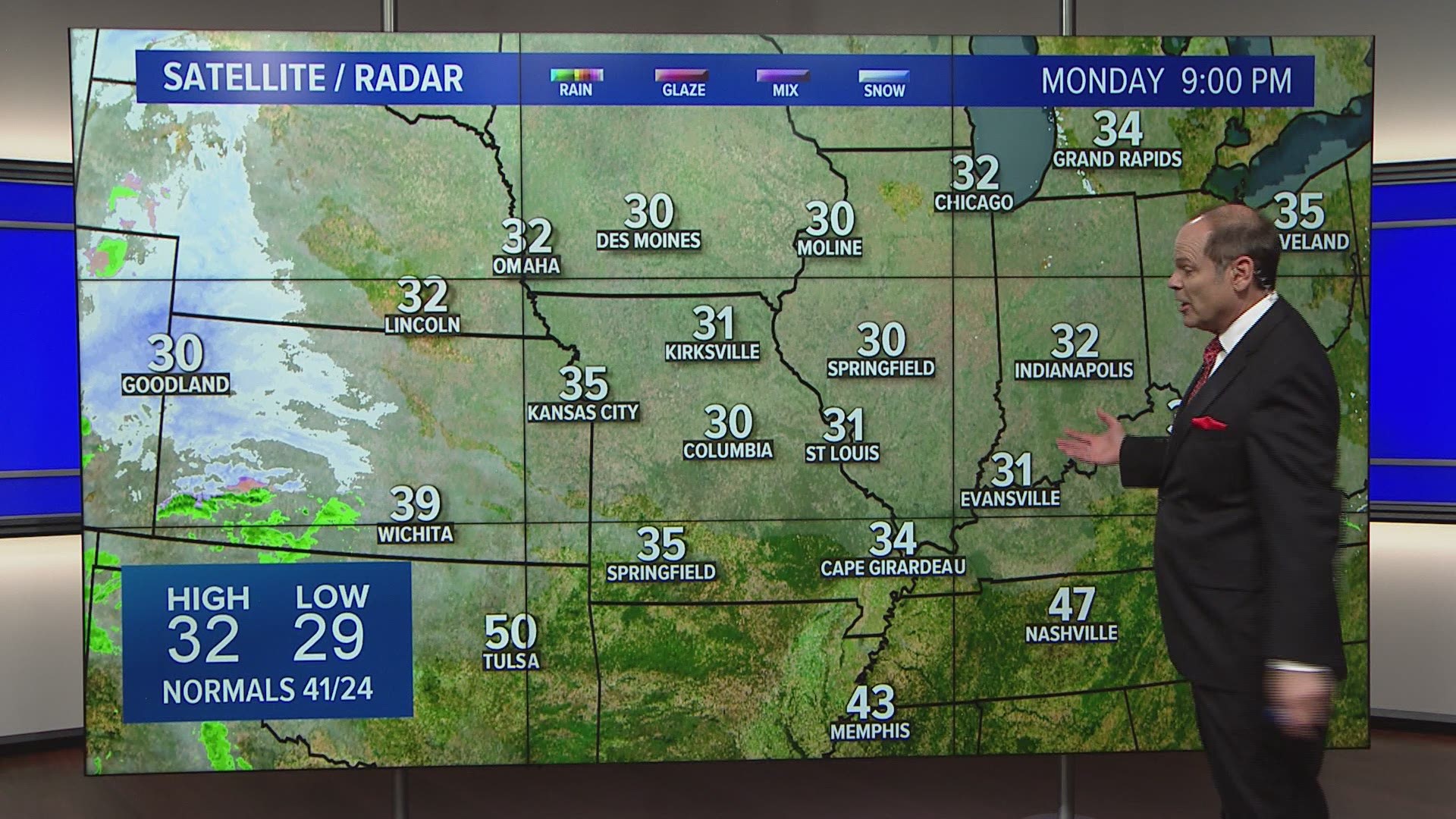 St. Louis weather | Light snow possible Wednesday | 0