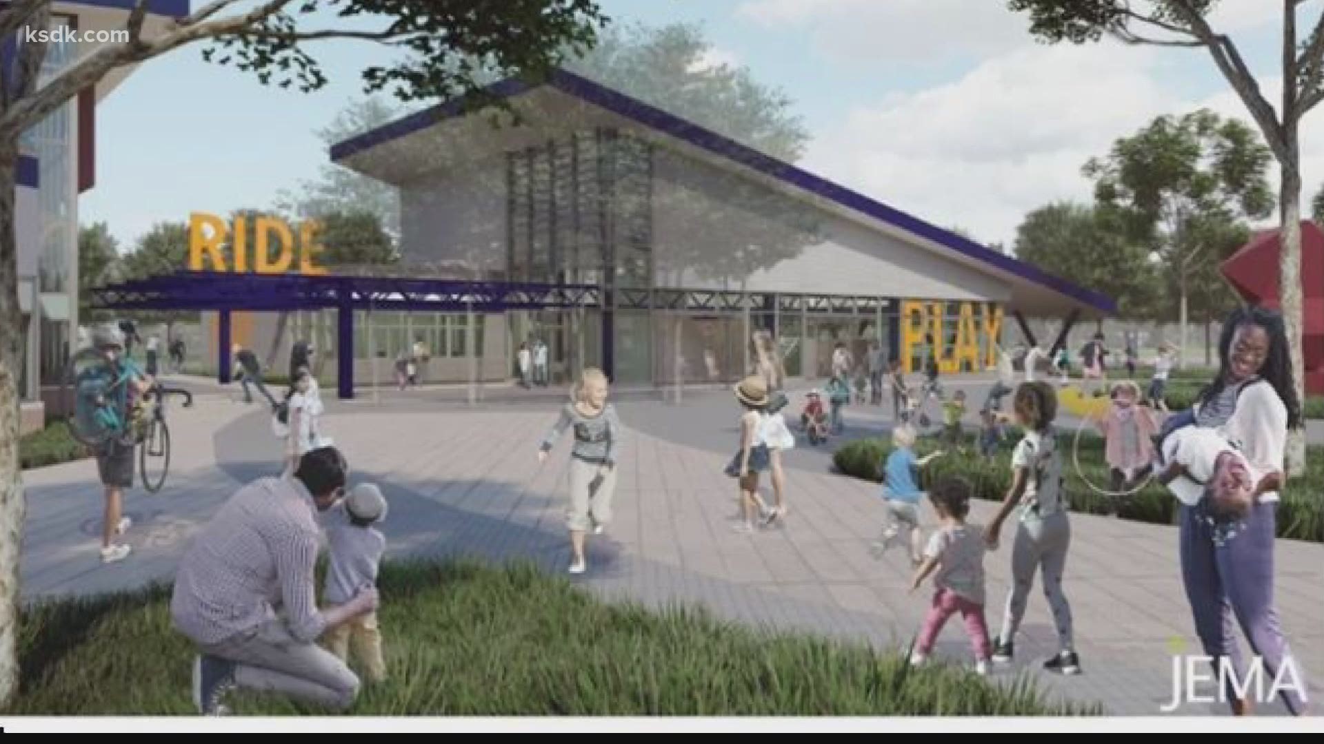 City leaders will be adding things like a pump track, a skate park, and a 30-foot rock climbing wall