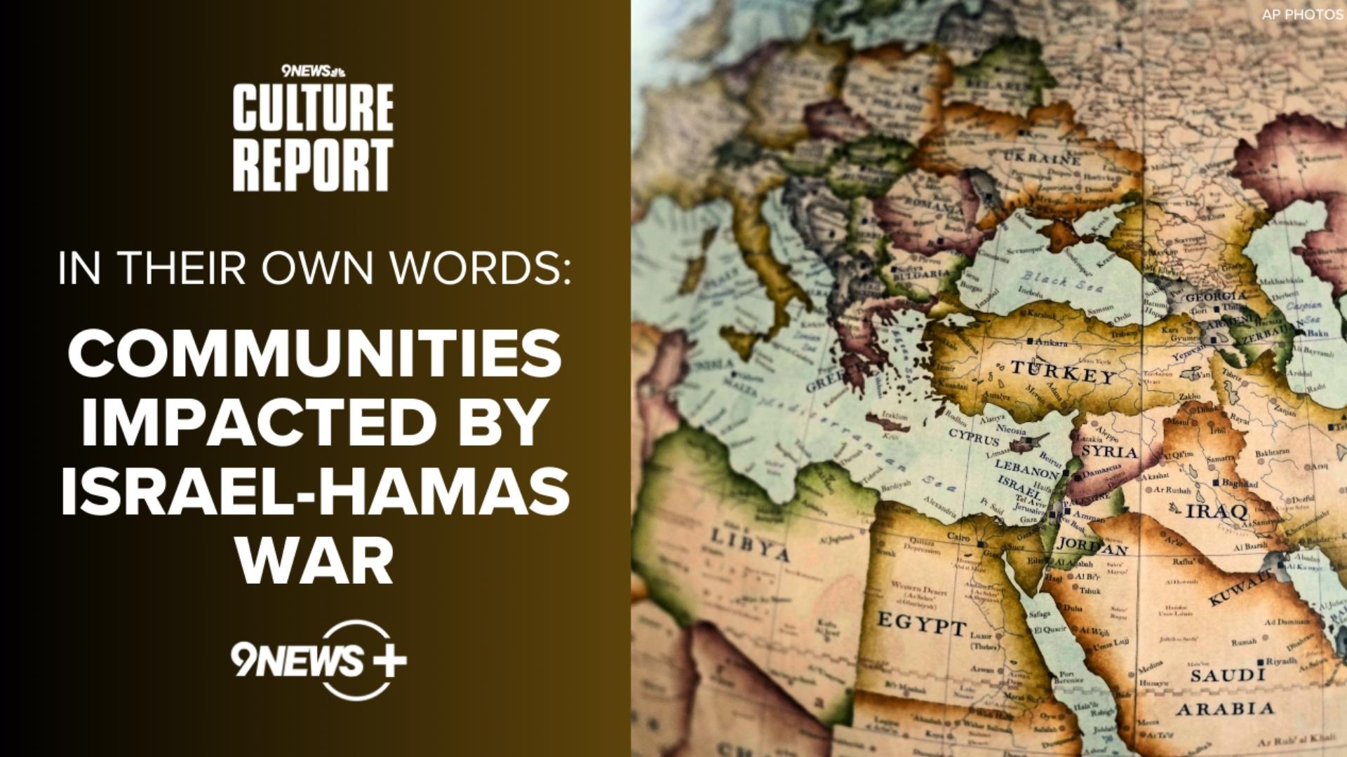 This week, we hear from voices within groups impacted by the Israel-Hamas war, discuss the latest from the presidential race, chat about book bans and more.