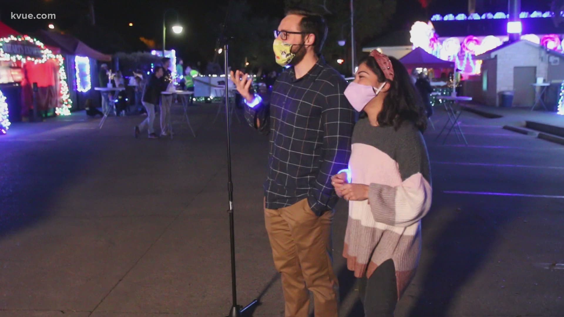 On Share Your Good News this week, Austinites at Mozart's light show focus on the positive from a tough year. Hank Cavagnaro reports.