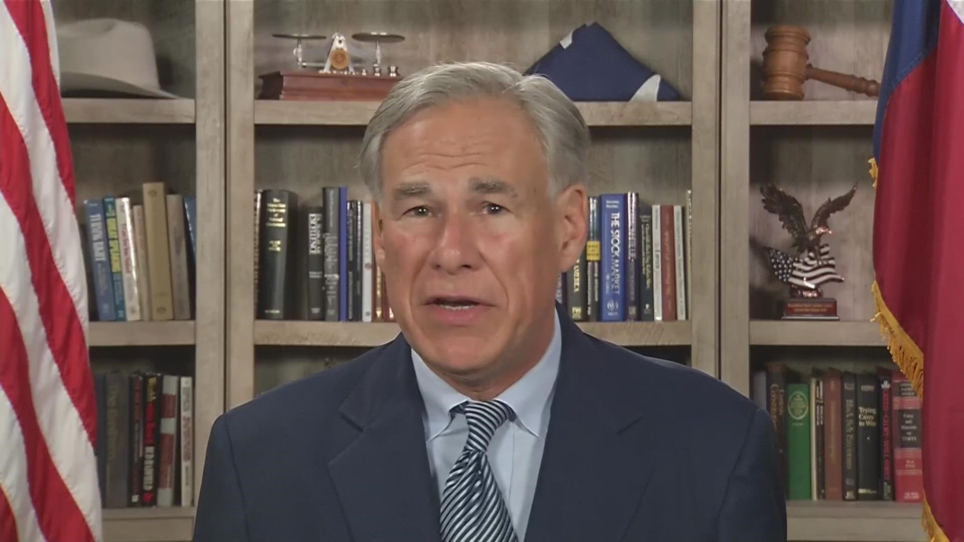 Gov. Greg Abbott joined KVUE on Monday, July 11, to talk about some of the big issues Texas is facing. The governor discussed the power grid, immigration and Uvalde.