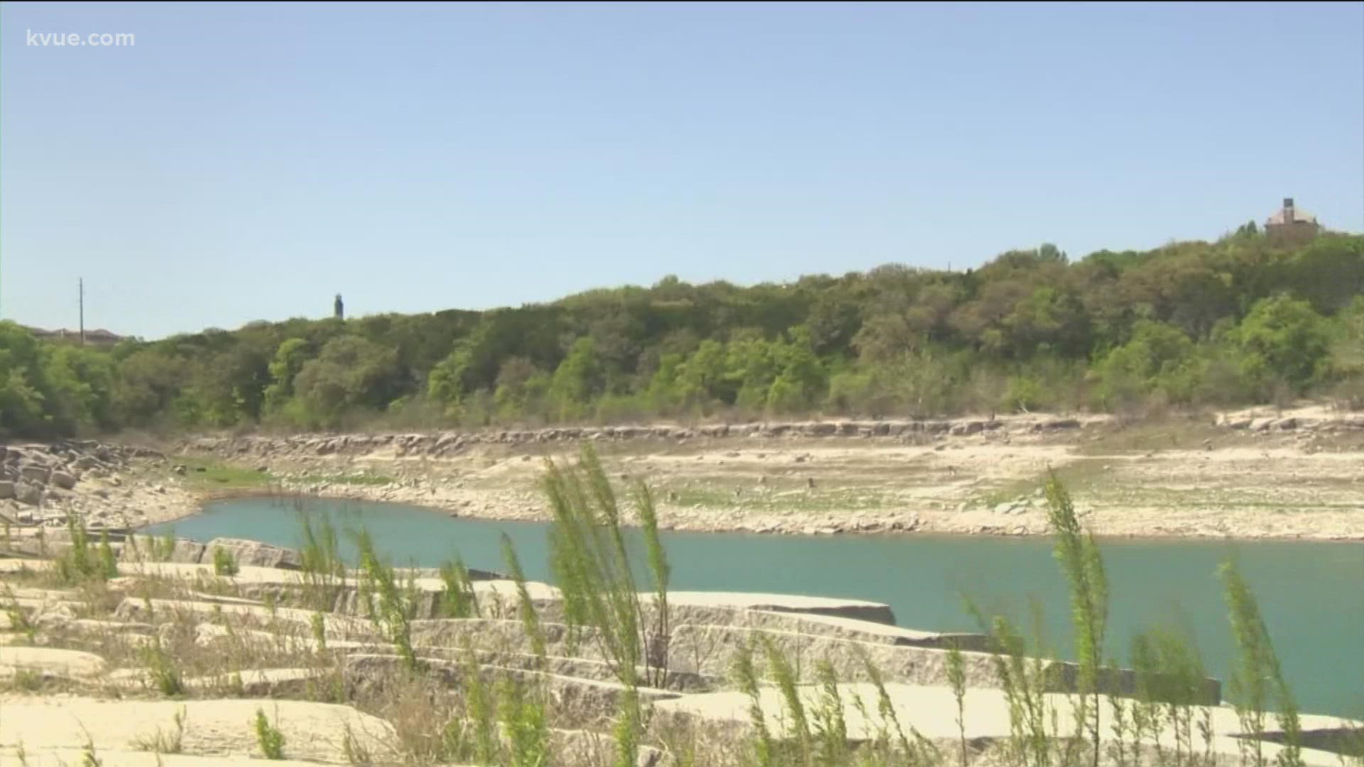 Hot and dry conditions increase, lake levels decrease. Lake Travis is currently 68% full.