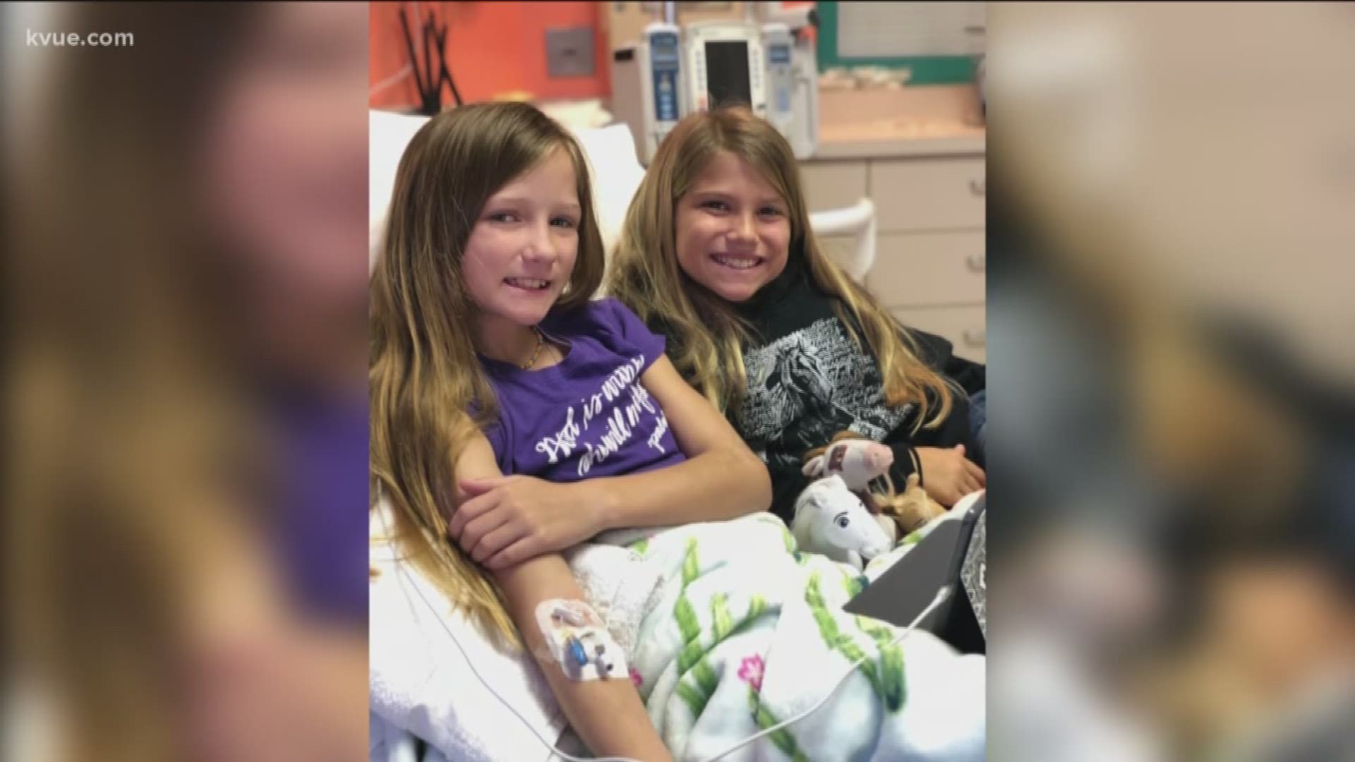 A Hays County girl who had a rare brain tumor is now cancer free, and doctors are amazed.