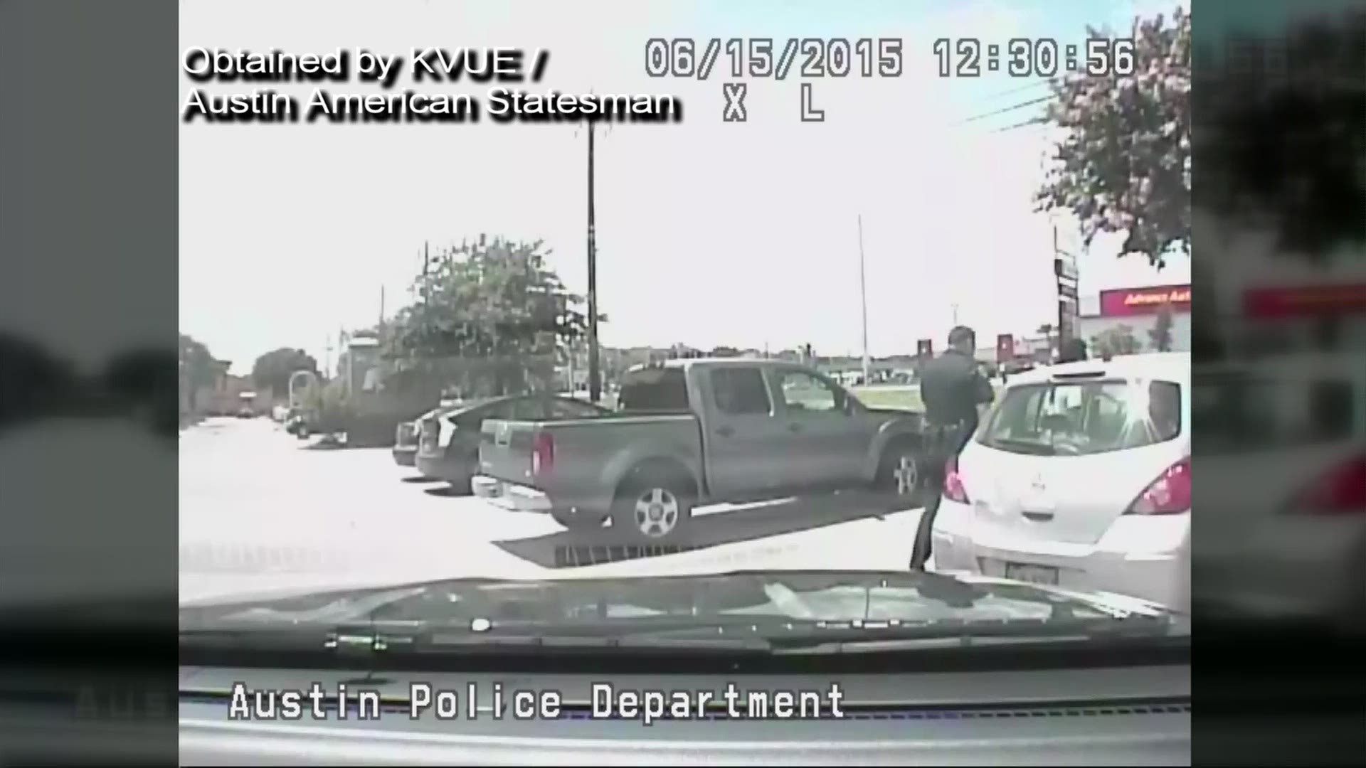 Dash camera video showing arrest of Breaion King on June 15, 2015.