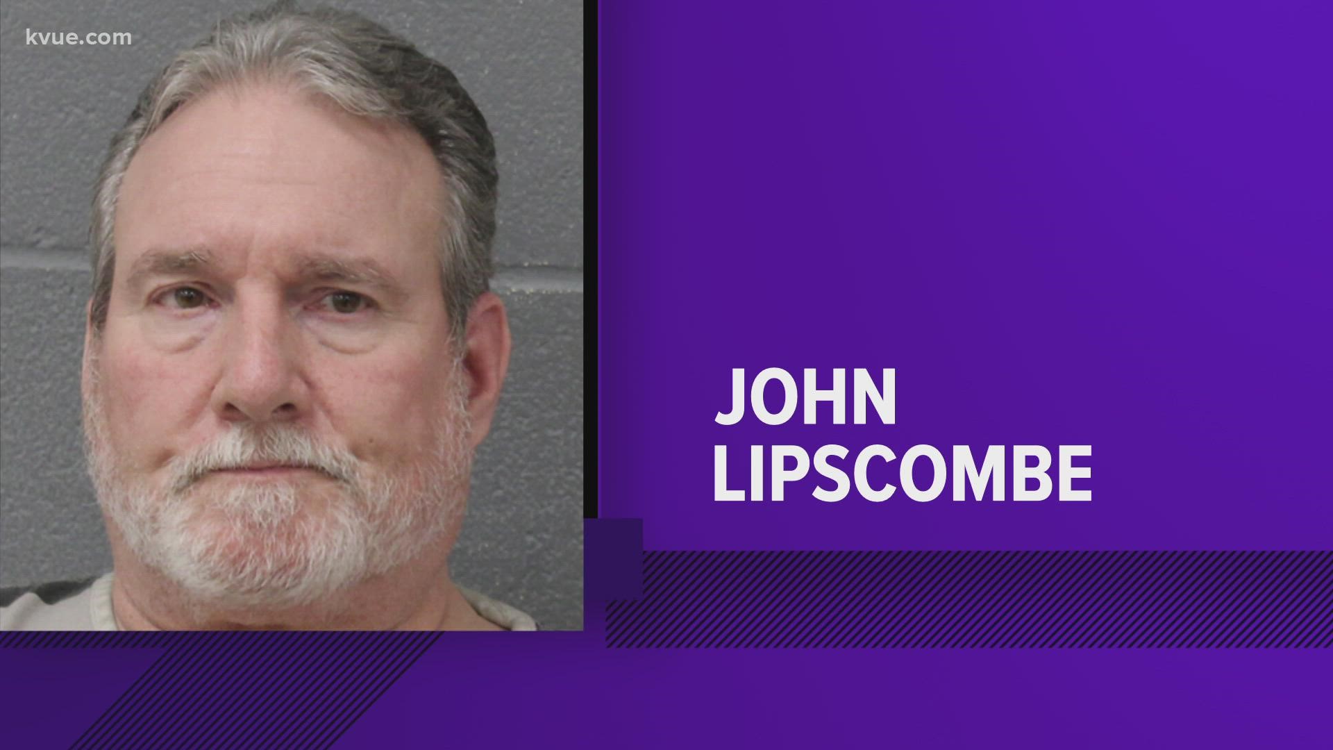 Judge John Lipscombe was booked into the Travis County Jail around 9 a.m. on Saturday after his arrest near The Domain.