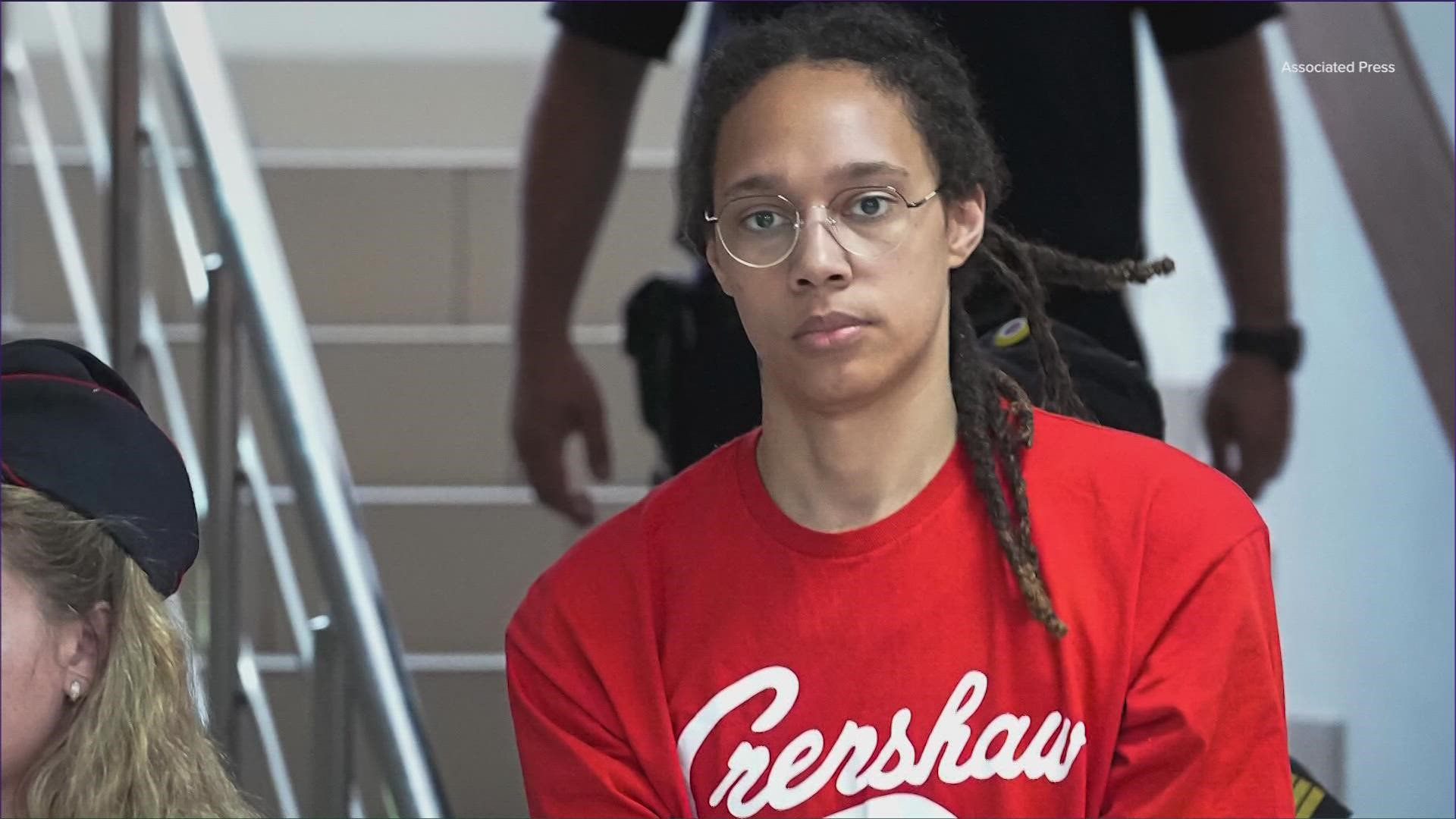 The White House said Griner's guilty plea won't impact negotiations to free her from Russian custody.