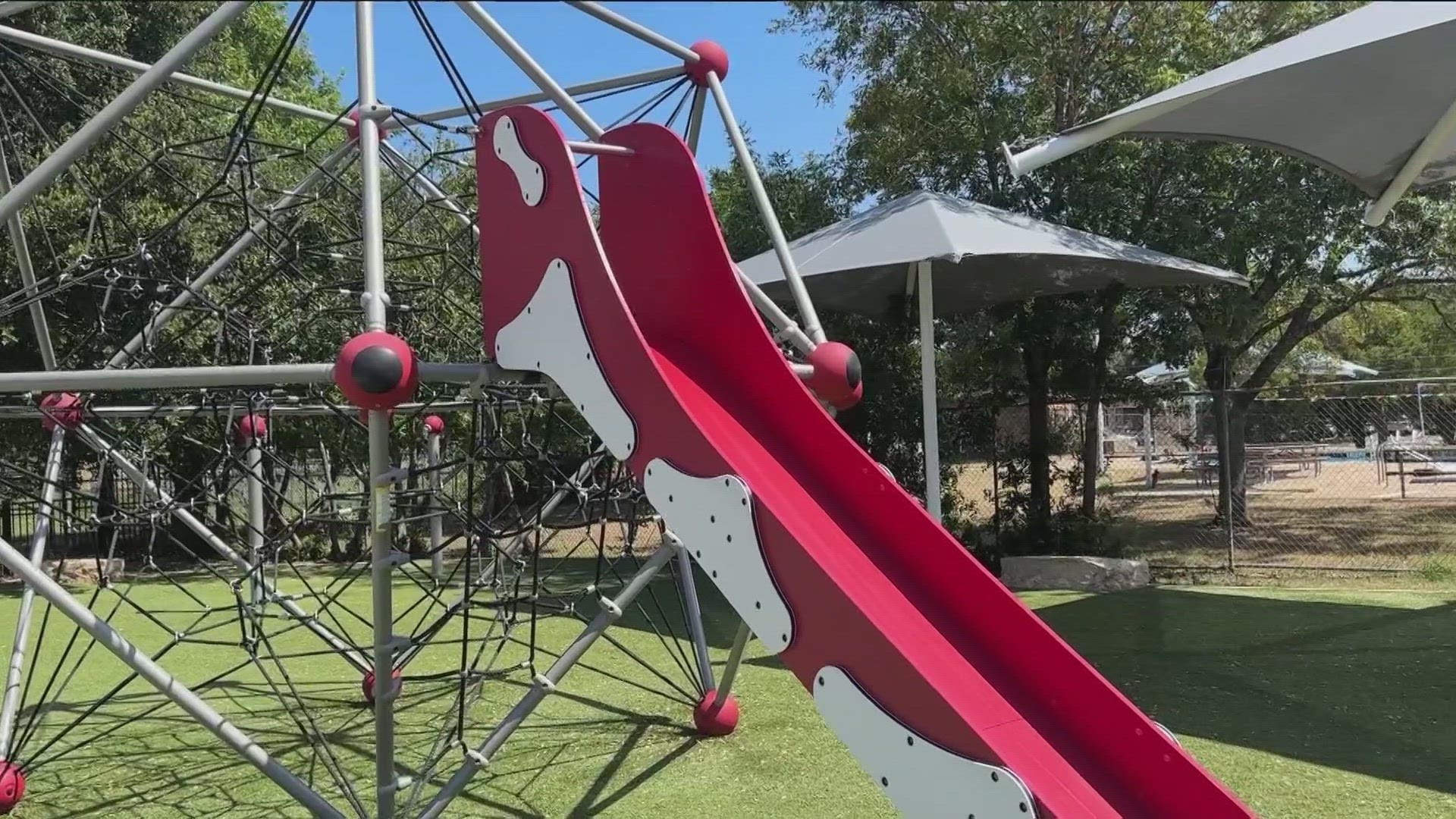 Firefighters say playground equipment may sometimes be too hot for kids to handle. KVUE's Dominique Newland has more on just how hot playgrounds can get.