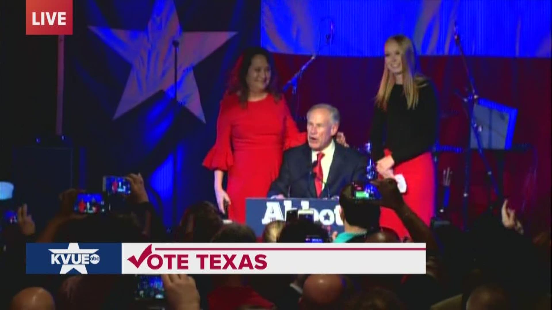Texas Governor Greg Abbott was elected for a second term during the 2018 mid-term election.