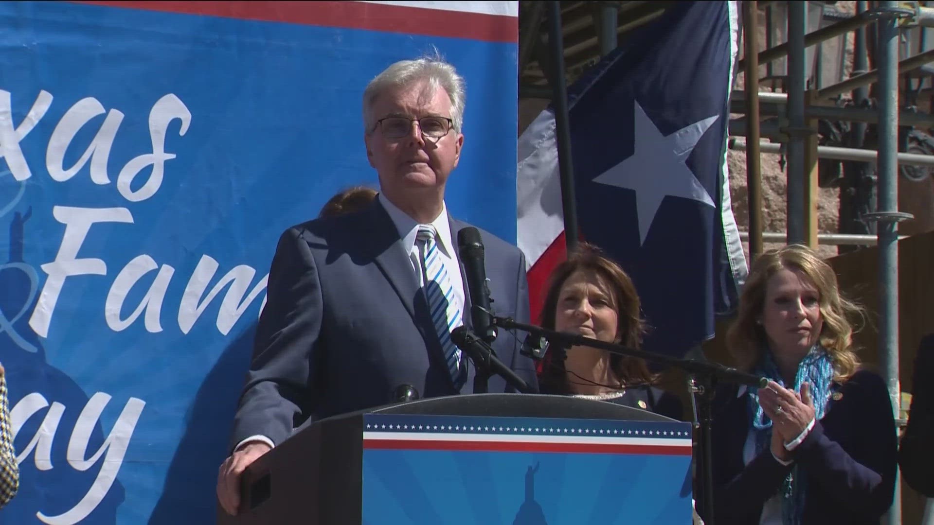 During "Texas Faith and Family Day" at the Texas State Capitol, the first piece of legislation that would directly affect members of the LGBTQ community was heard.