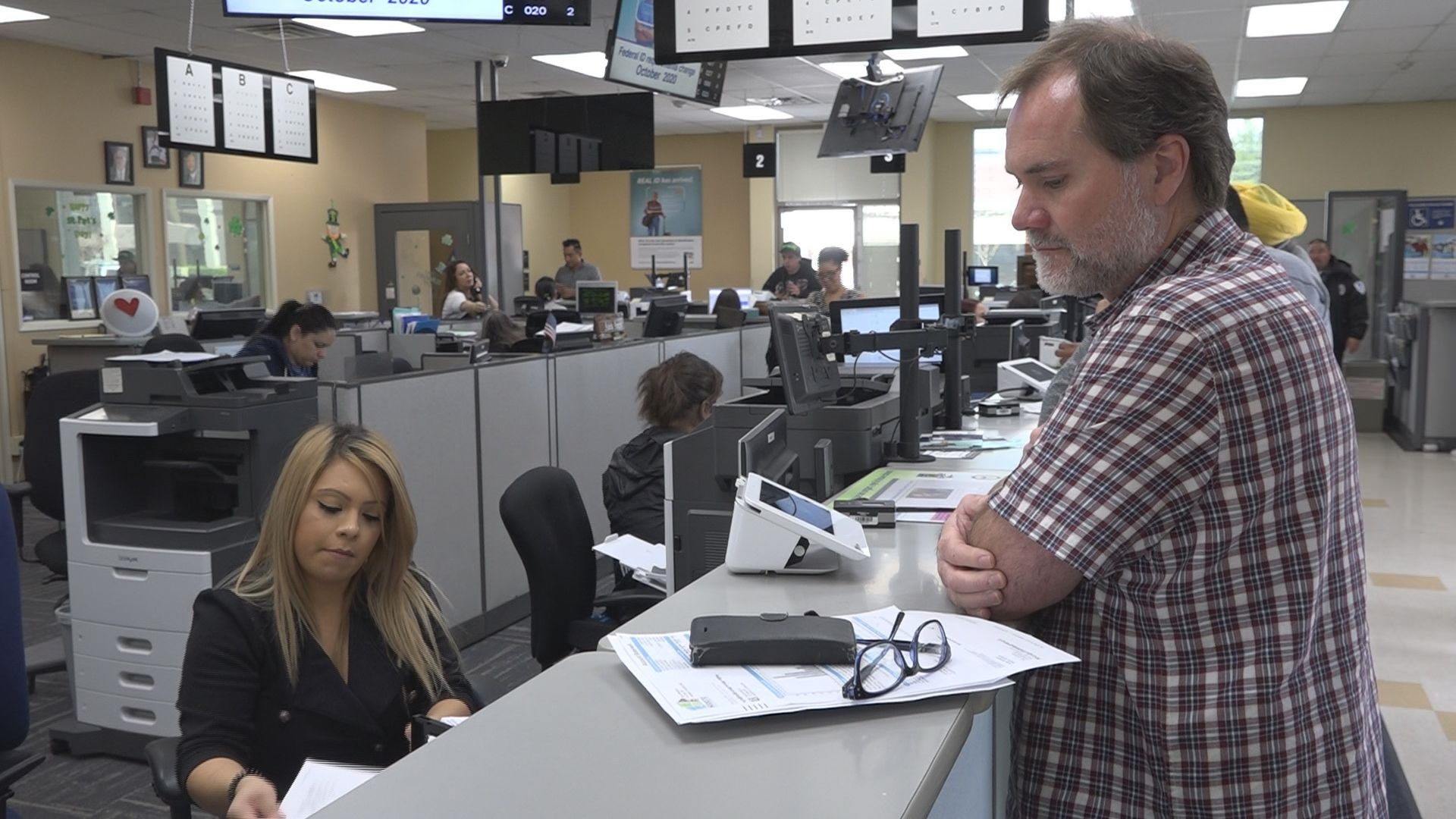 "DMV Express" requires you to sign-up for a REAL ID online, but allows you to come into an office the same day.