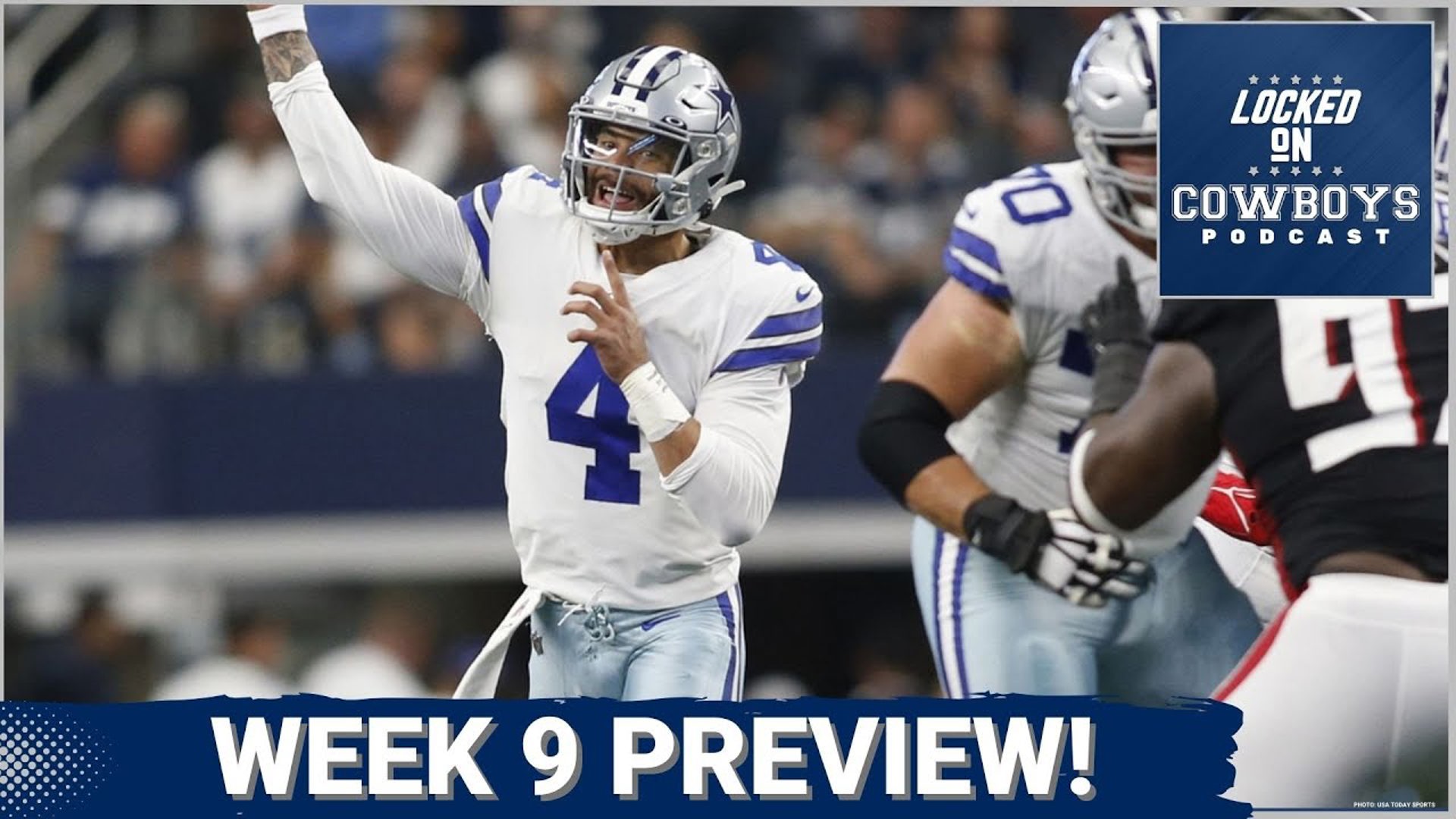 The Dallas Cowboys enter Week 9 with a must-win game against the Atlanta Falcons.