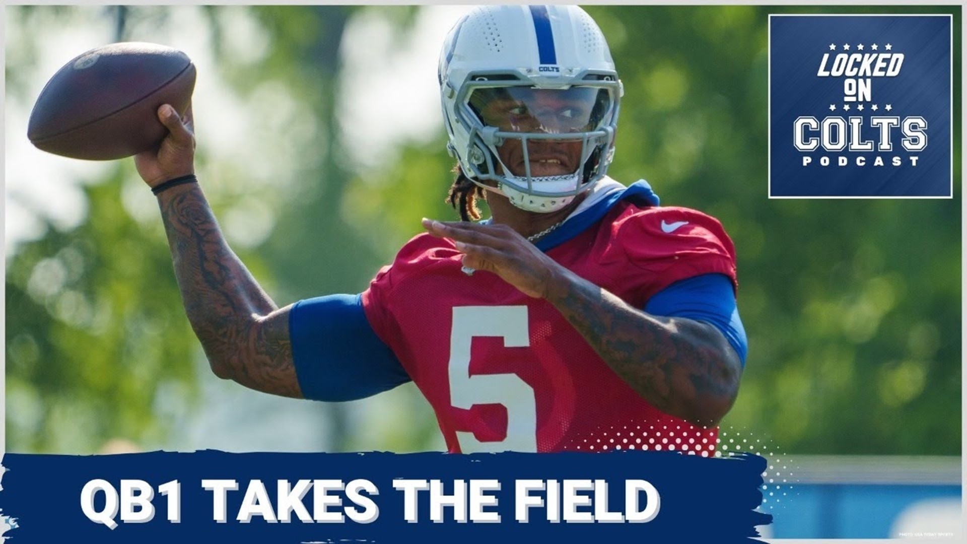 Indianapolis Colts Anthony Richardson Impresses in First Training Camp  Practice