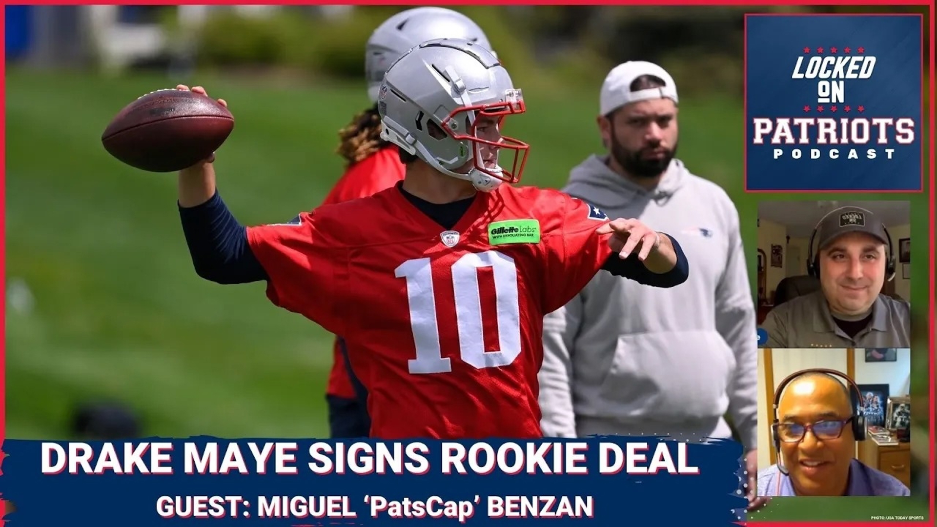 New England Patriots Drake Maye Signs Rookie Contract, Remaining