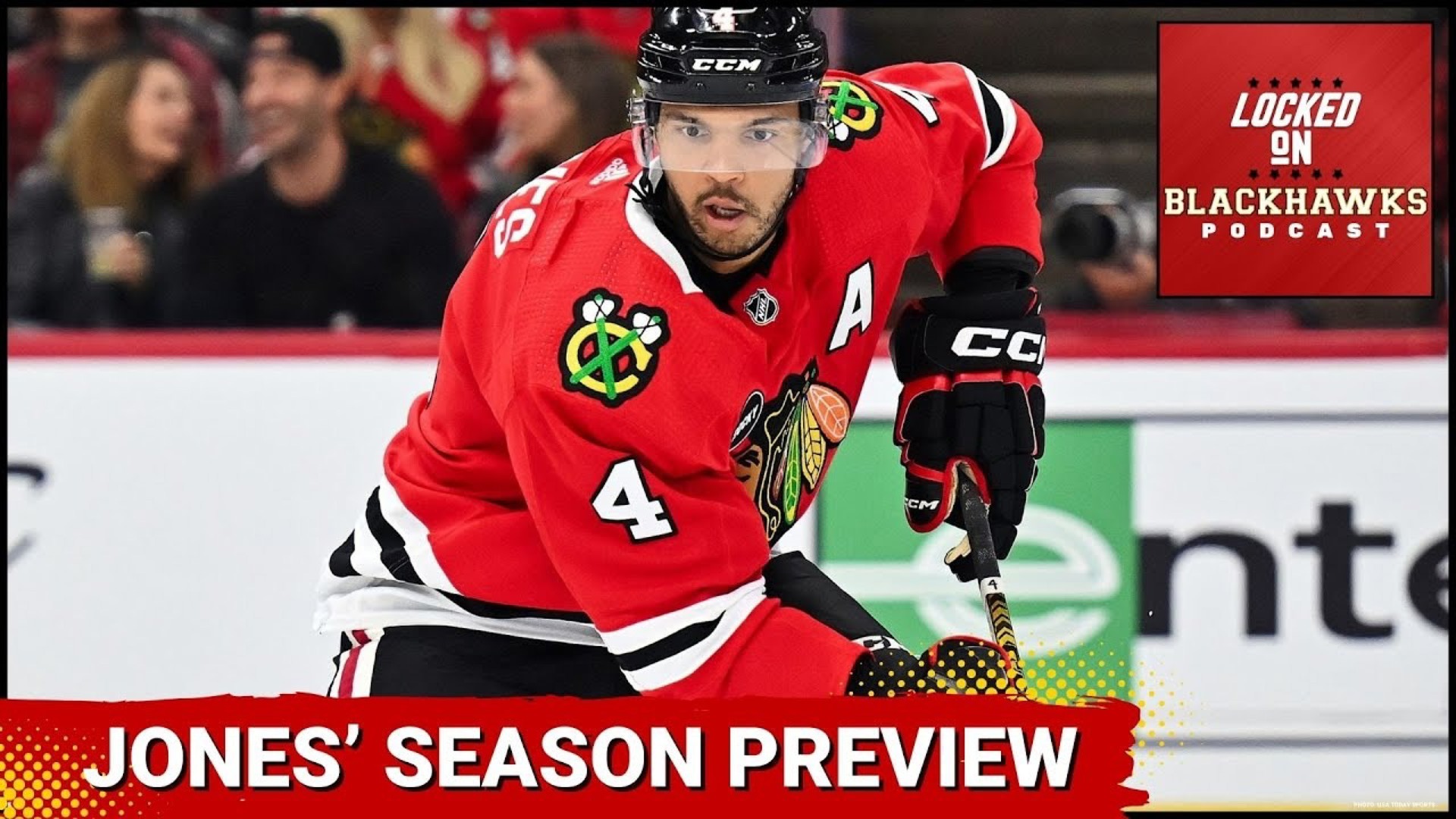 Friday's episode begins with a preview of the Chicago Blackhawks' second preseason game.