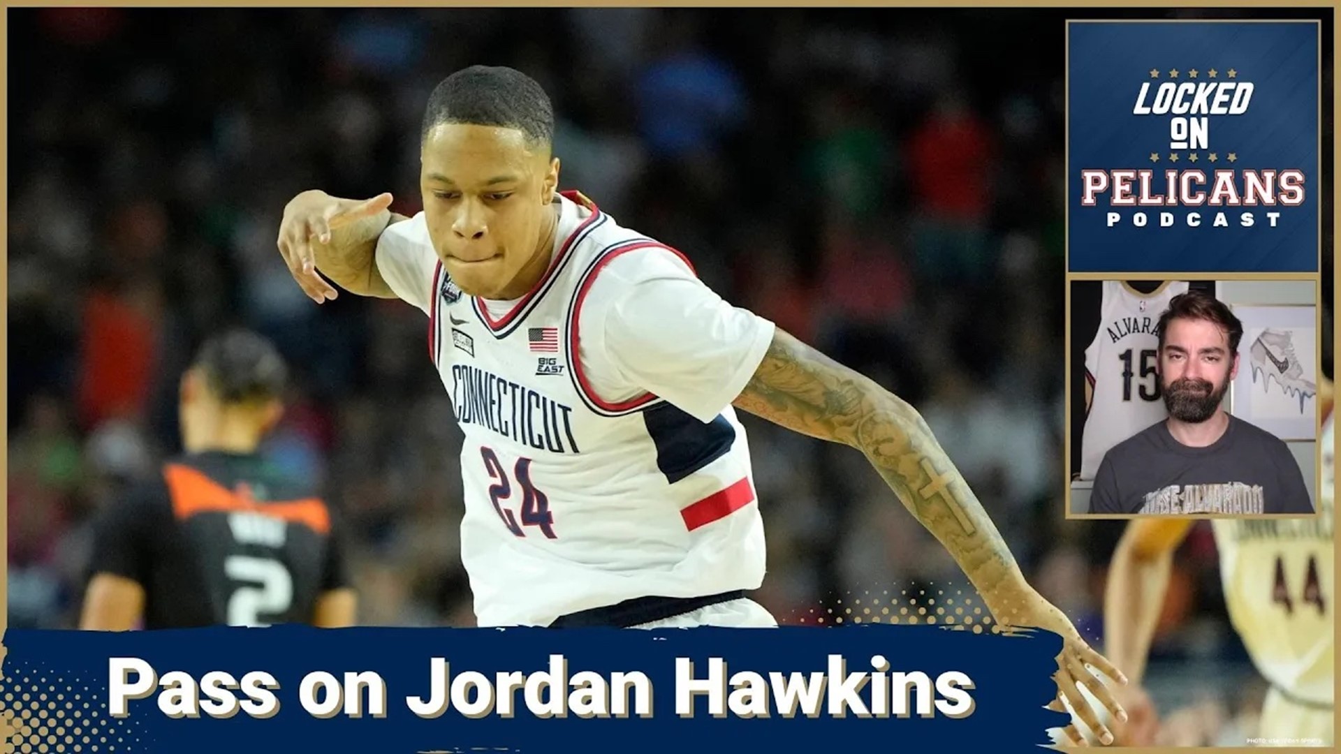 Jordan Hawkins is one of the best shooters in the NBA Draft the Pelicans  should pass on drafting him