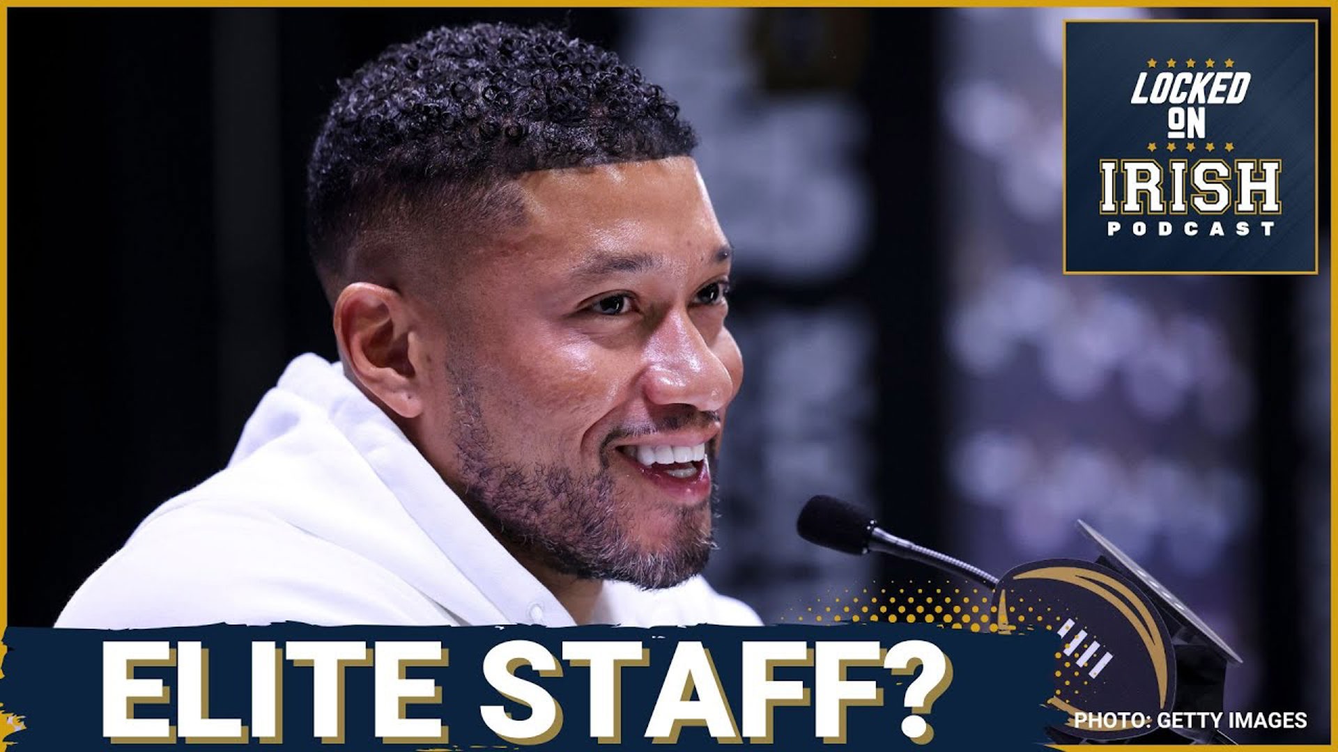 Notre Dame head coach Marcus Freeman is working hard to build an elite coaching and personnel staff. Tyler Wojciak provides the latest on Notre Dame
