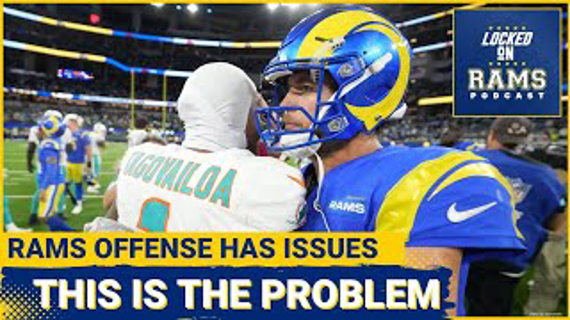 The Los Angeles Rams have struggles on the offensive side of the football all season long. D-Mac and Travis take a deep dive into the Rams' offensive issues.