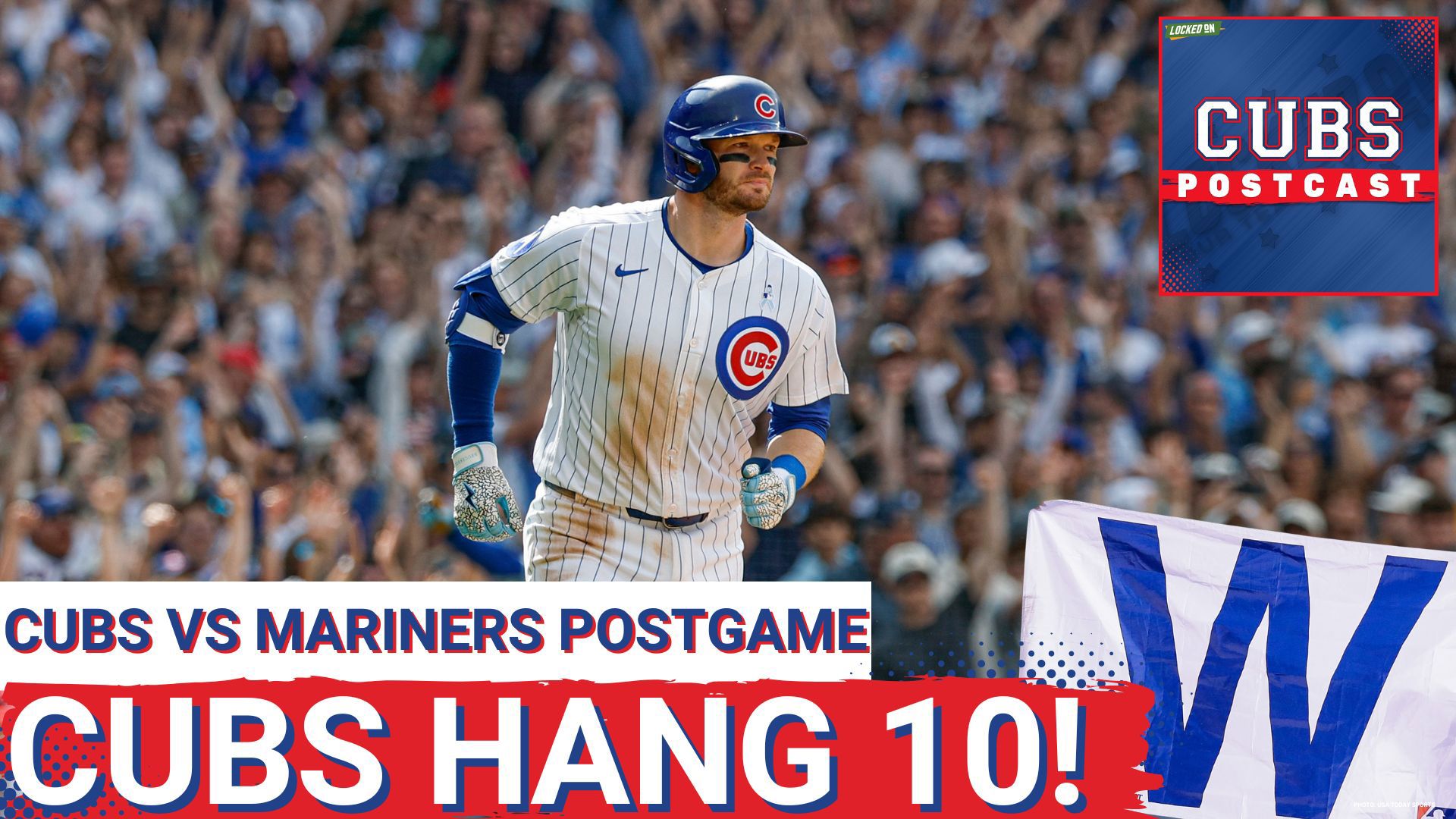 The Cubs score 10 runs and Ian Happ hits two bombs as the wind blows out at Wrigley in a big way for the first time this season and the Cubs win 10-7!