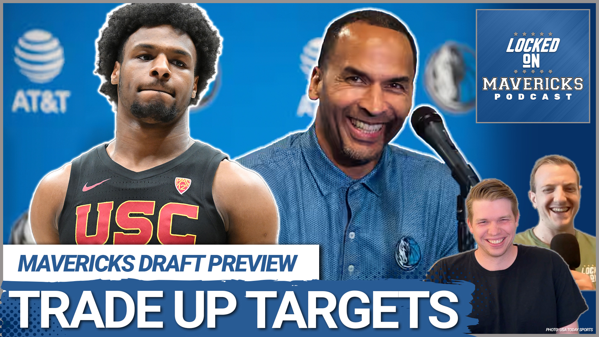 Nick Angstadt is joined by Richard Stayman to discuss the NBA Draft, Bronny James as a Dallas Mavericks target, and Mavs Trade Targets in the draft.