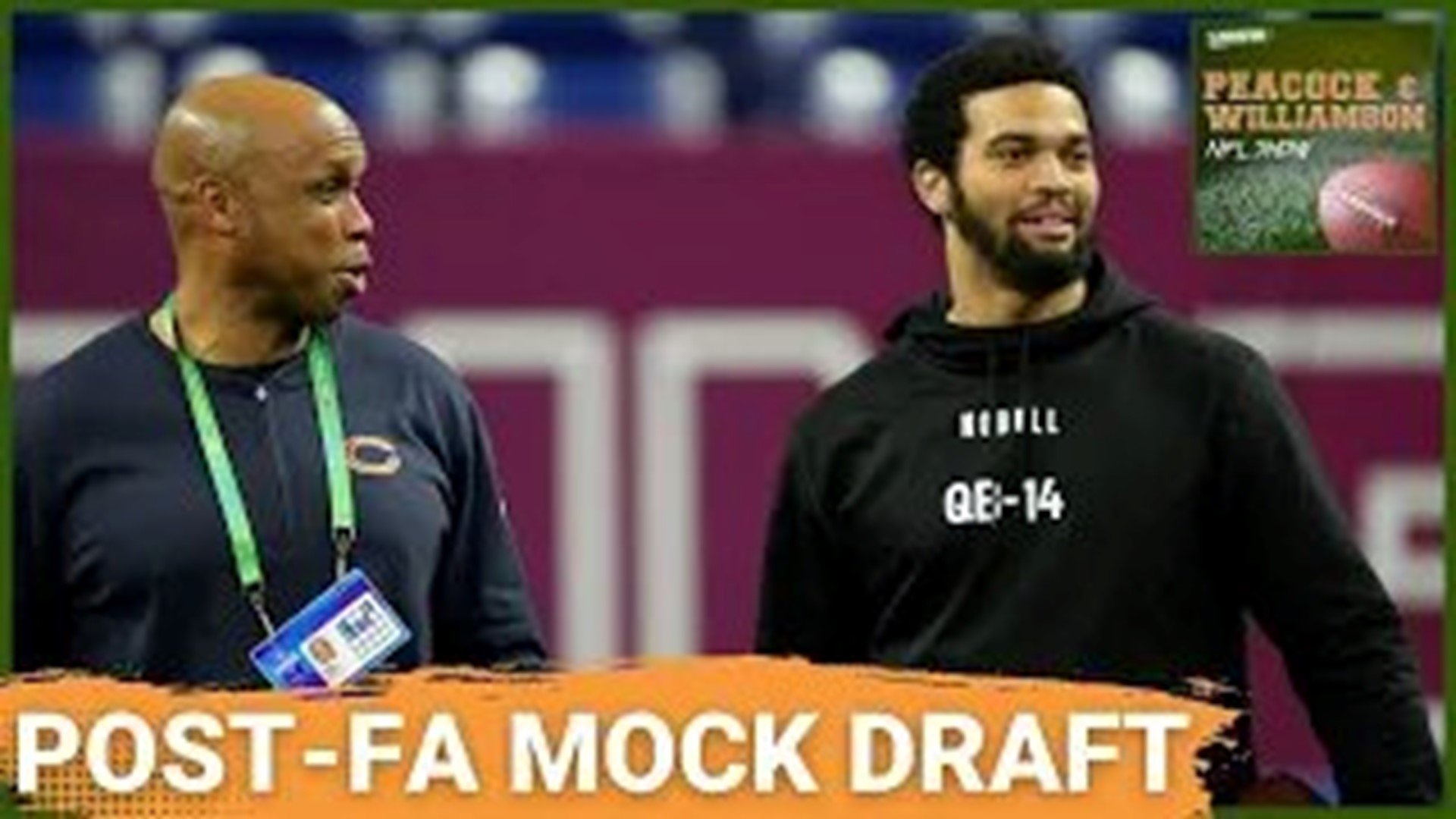 The Minnesota Vikings trade up to select quarterback of the future in Matt Williamson's third edition 2024 NFL mock draft, not that the free agency dust has settled.