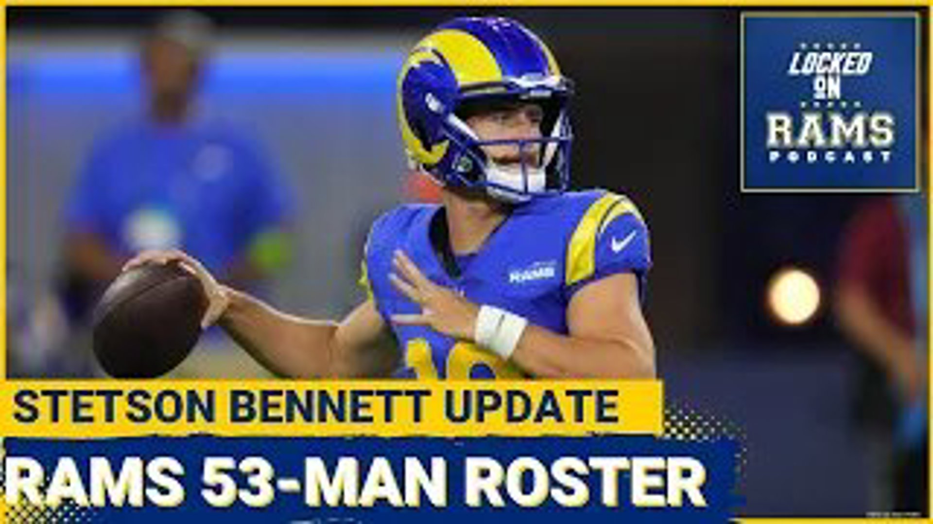 D-Mac and Travis answer some of the most pressing Los Angeles Rams roster questions including if Stetson Bennett will be the Rams third quarterback.